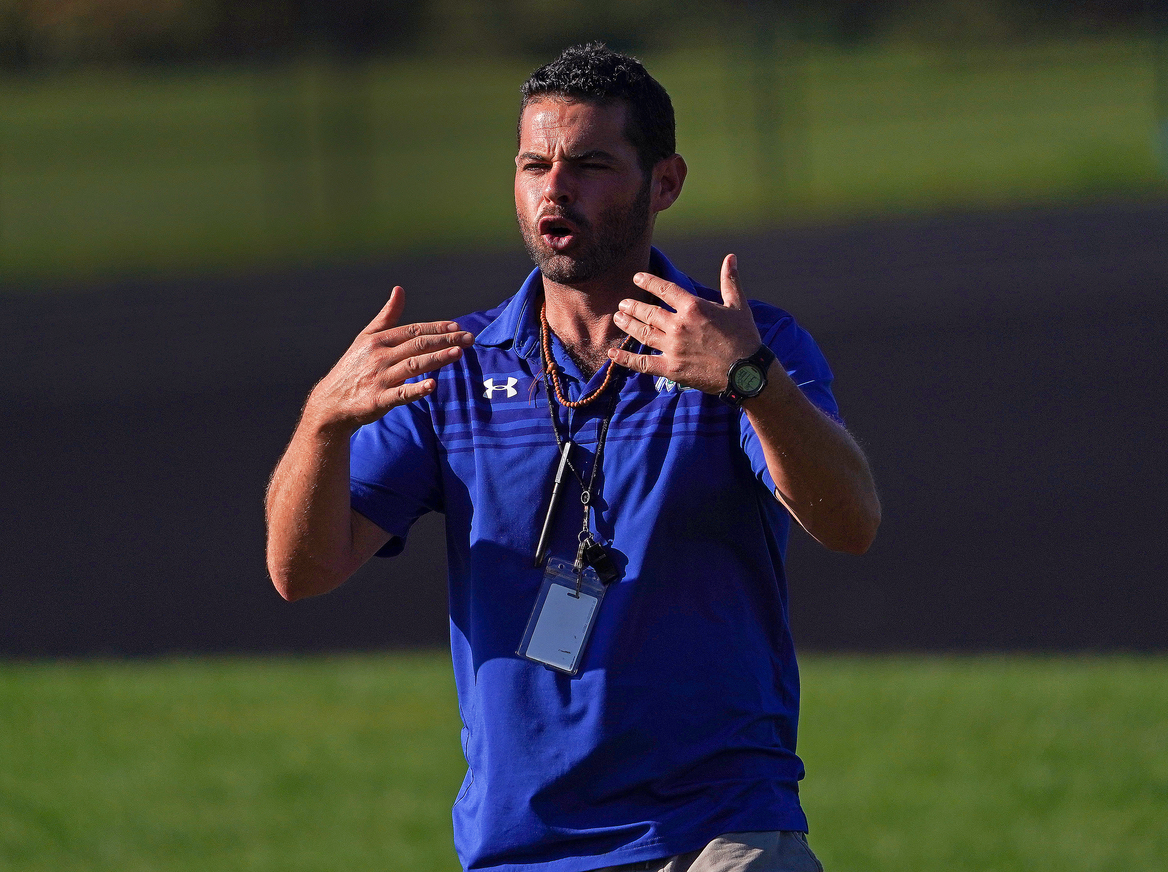 Ed Madden took over the Blue Hills program following the retirement last spring of Ed Catabia.