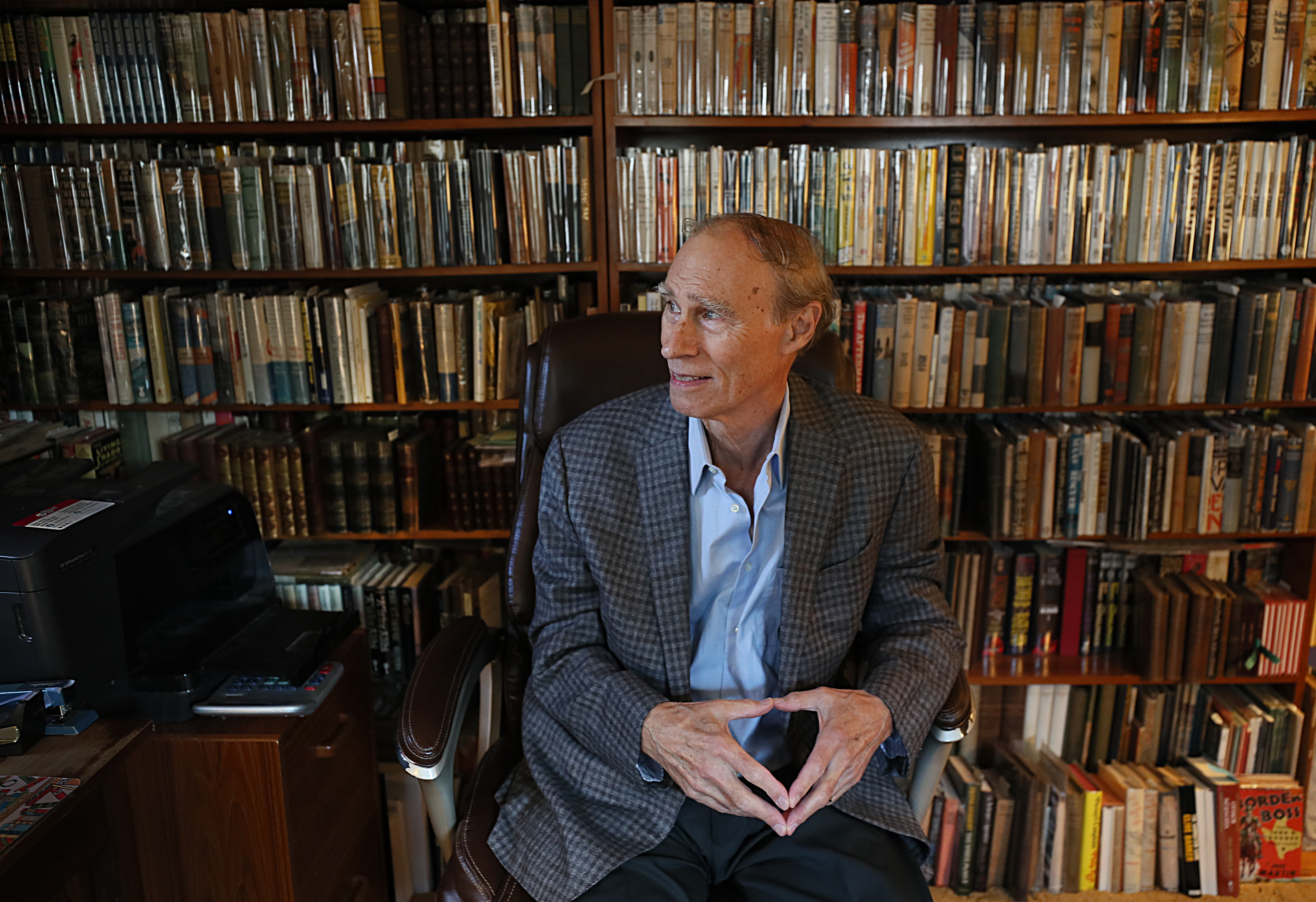 Brainerd Phillipson, the rare book dealer in Holliston who first put Schorer in contact with the original buyer of the design, had an idea for the artwork.