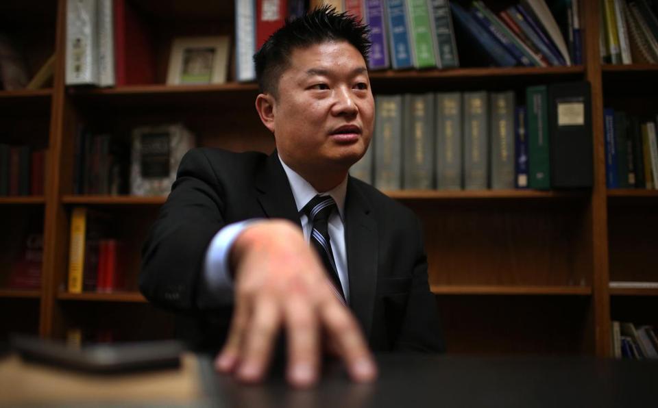 Then-superintendent Tommy Chang in 2016.