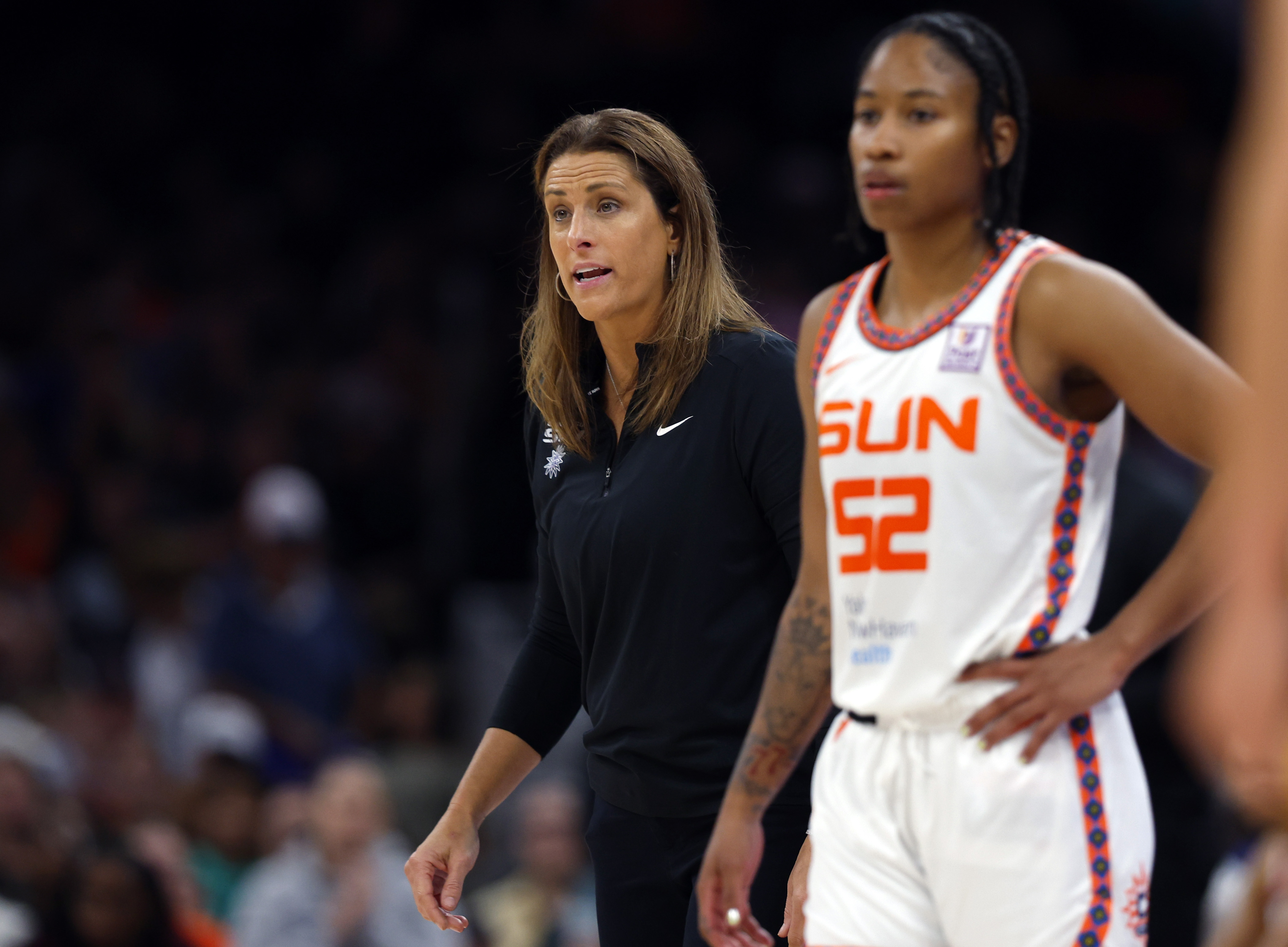 Sun coach Stephanie White out after two runs to WNBA semifinals