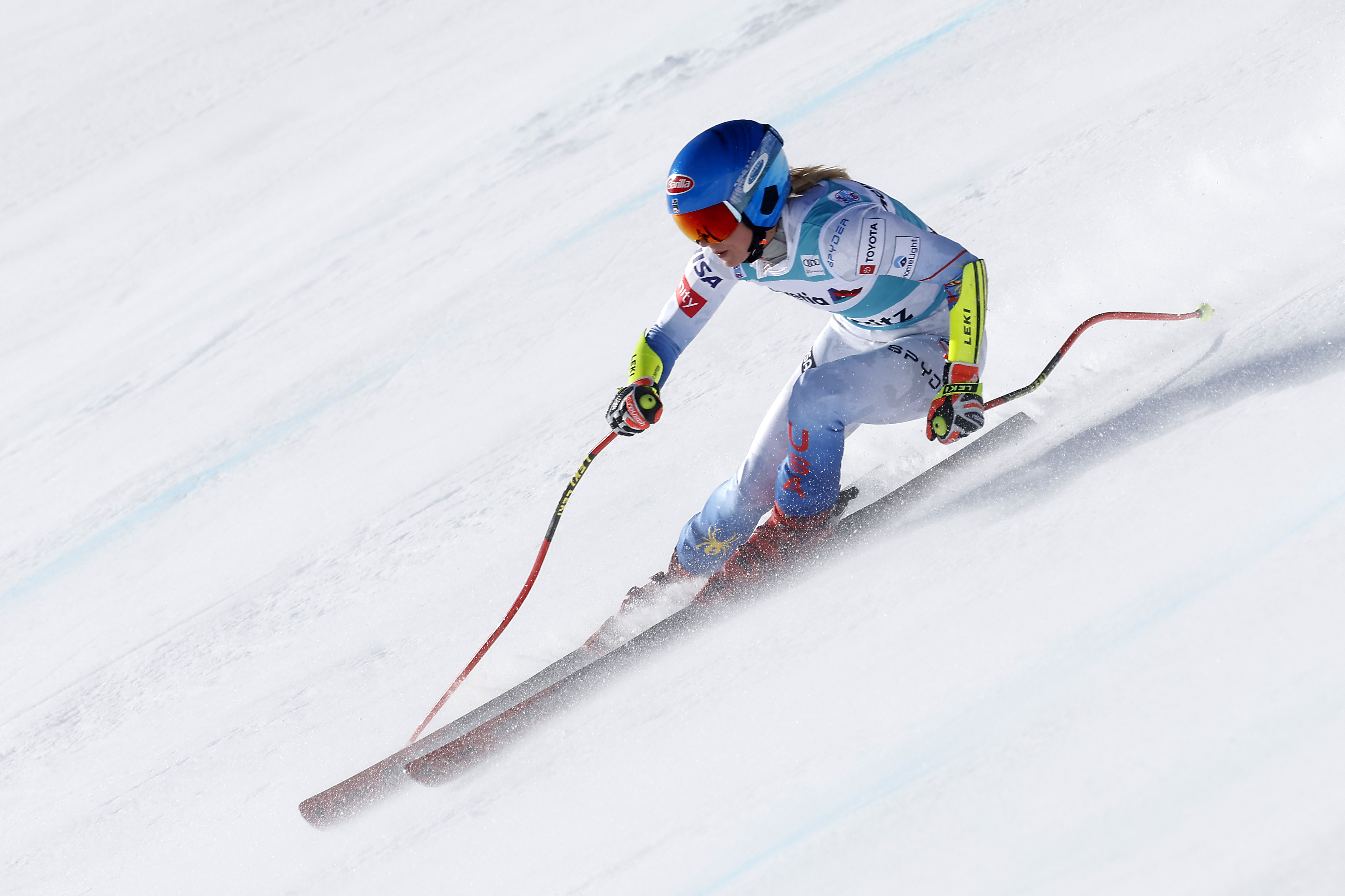 A pair of bronze finishes have Mikaela Shiffrin kept her atop the World Cup Alpine overall standings.