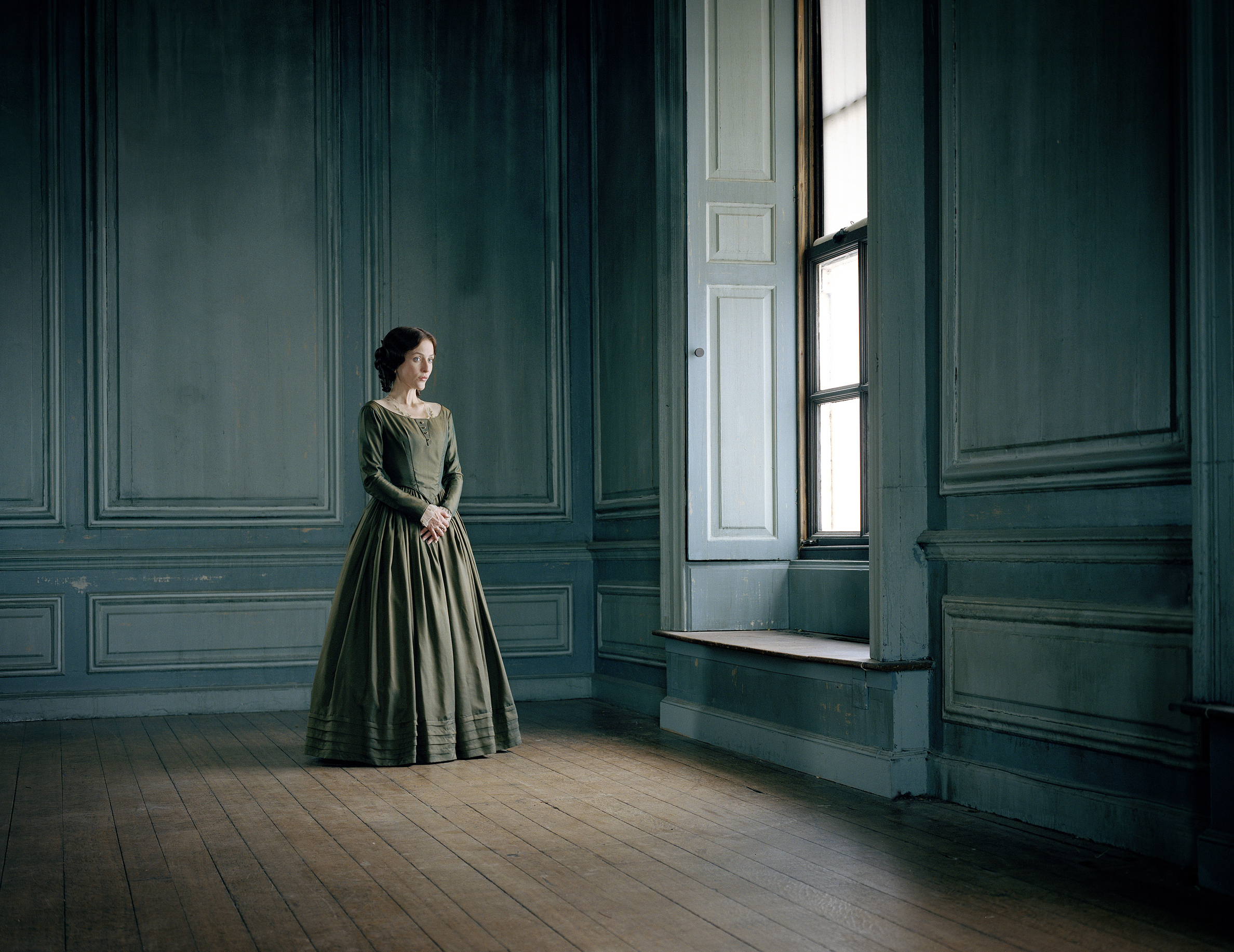 Gillian Anderson in ''Bleak House.''