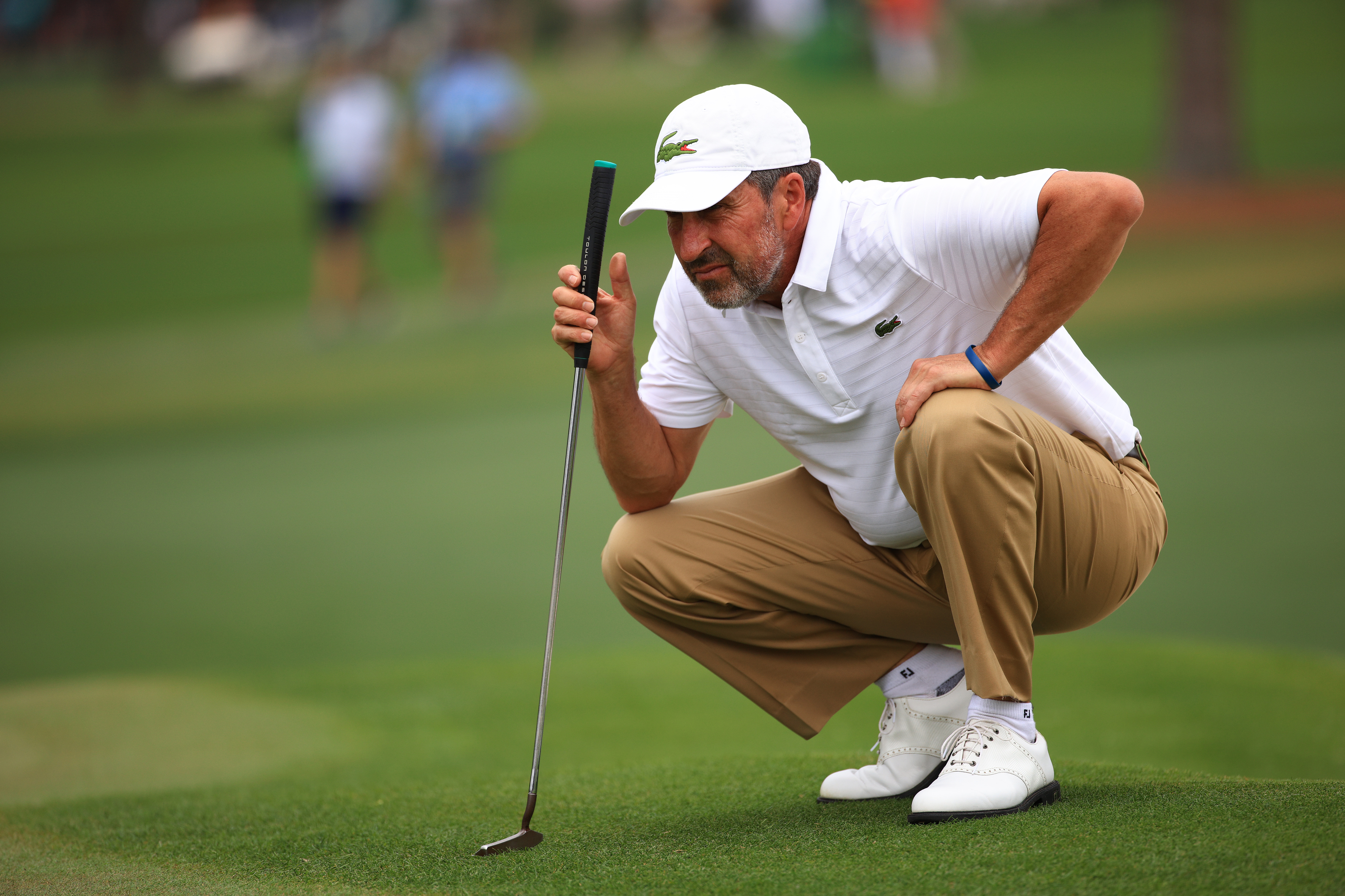 Two-time Masters champion Jose Maria Olazabal made the cut in this year's tournament at age 55.