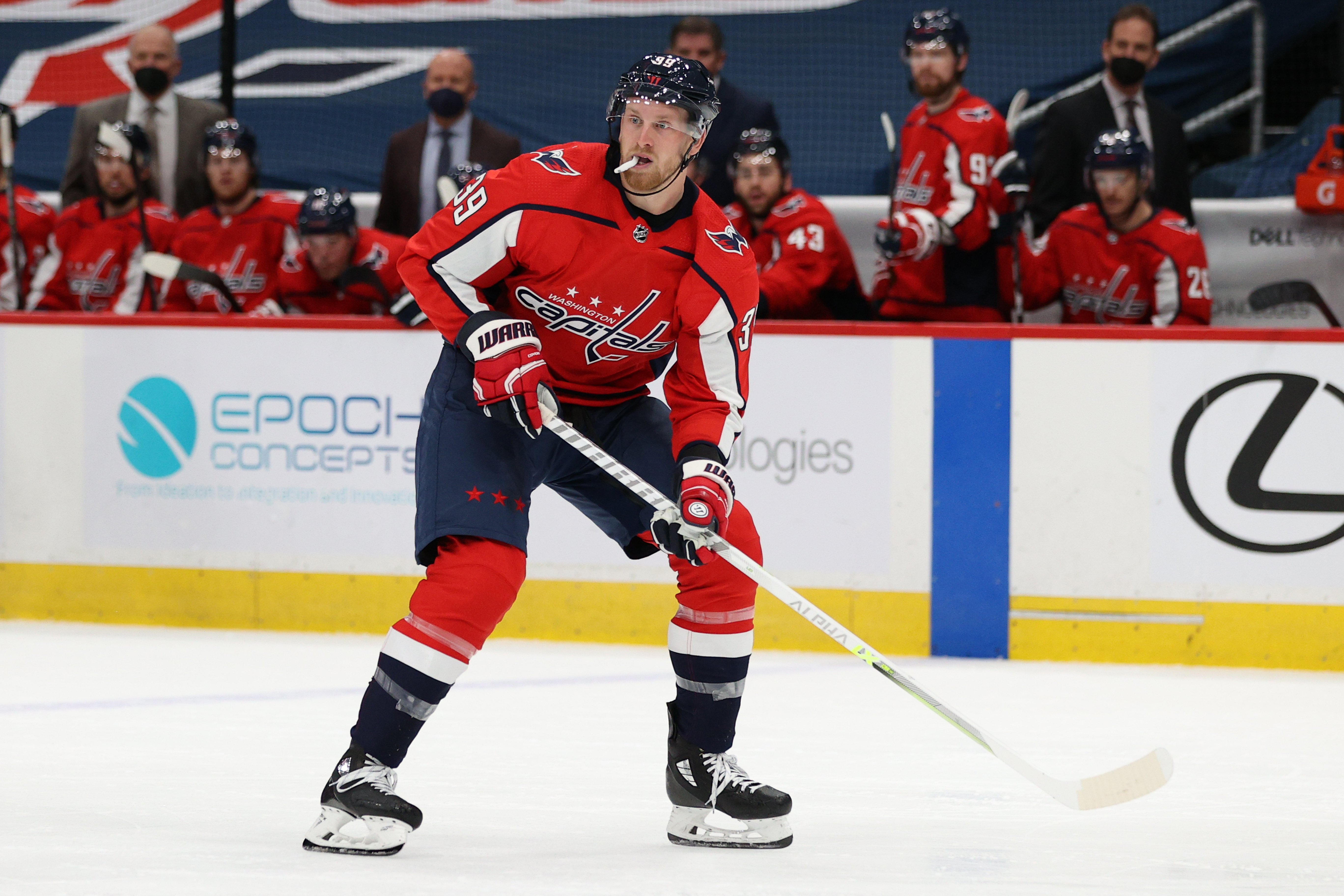 The Capitals acquired Anthony Mantha from the Red Wings at the deadline.