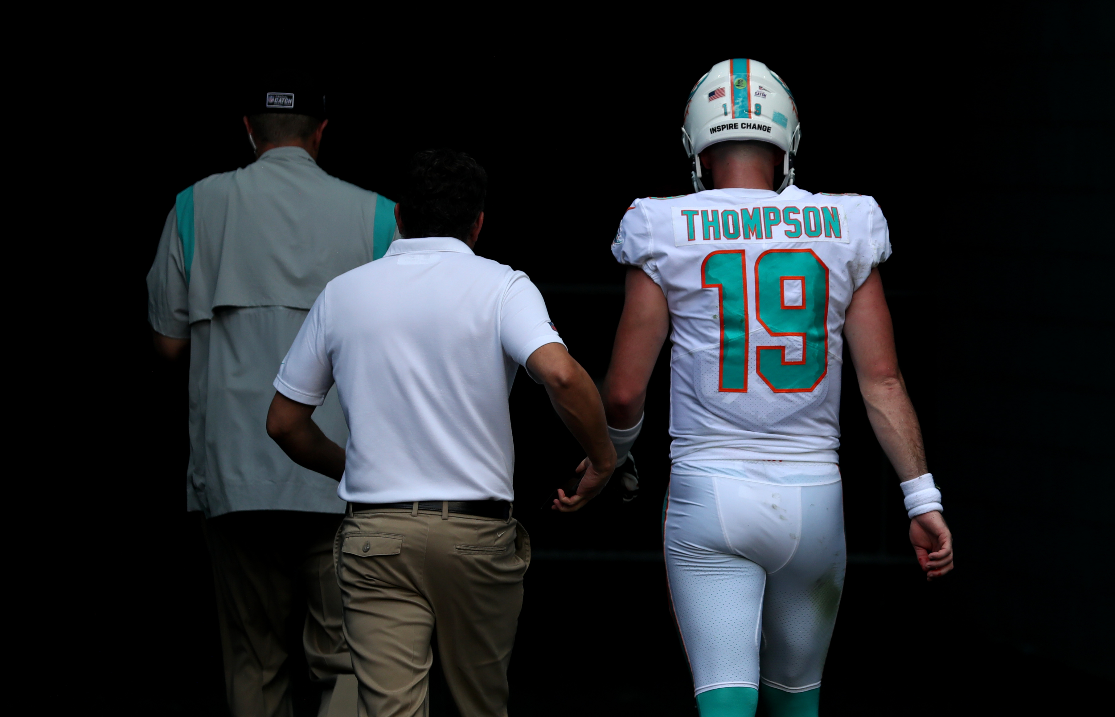 Miami Dolphins: Skylar Thompson replaces Teddy Bridgewater at QB