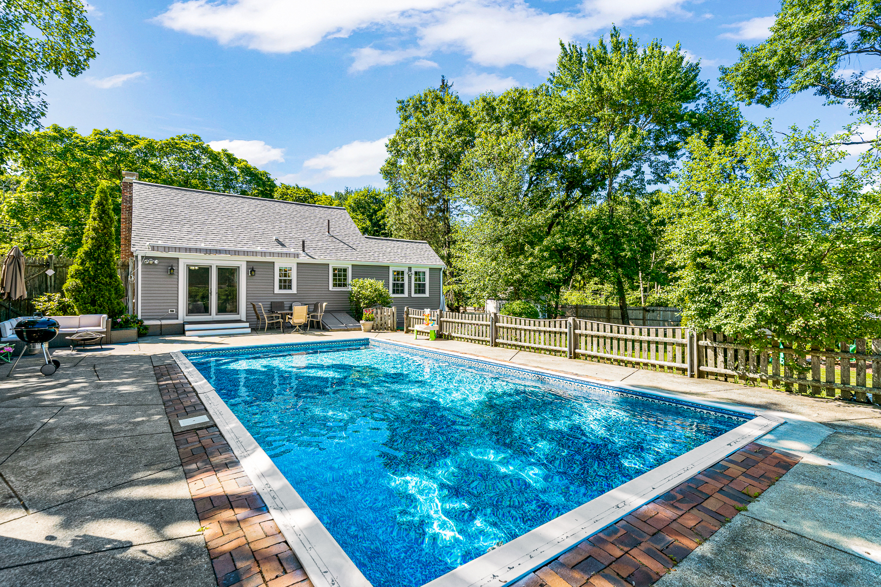 The pool at 11 Cutter Street.