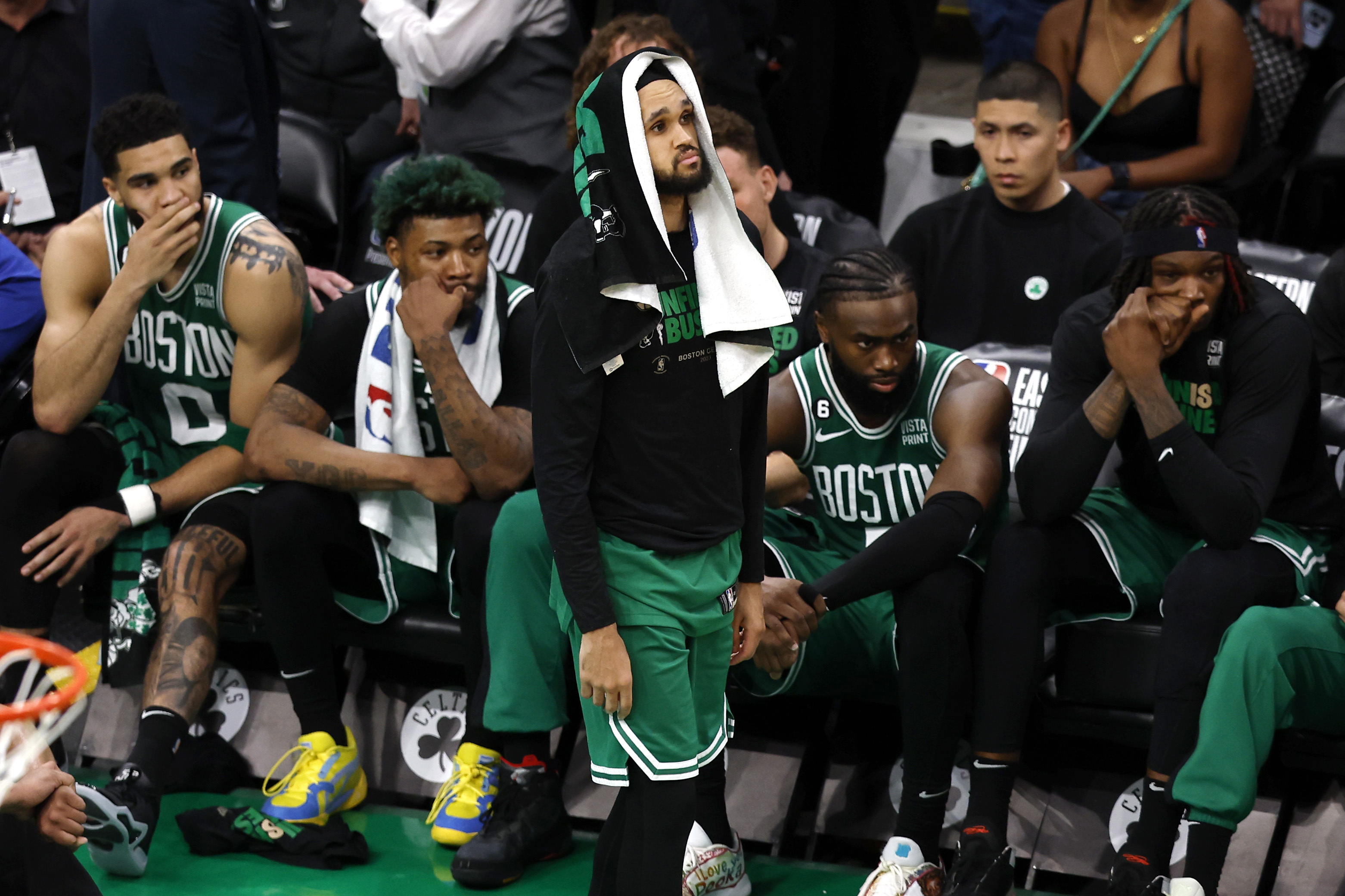 Boston Celtics' buzzer-beater in final second forces Game 7 against Miami  Heat