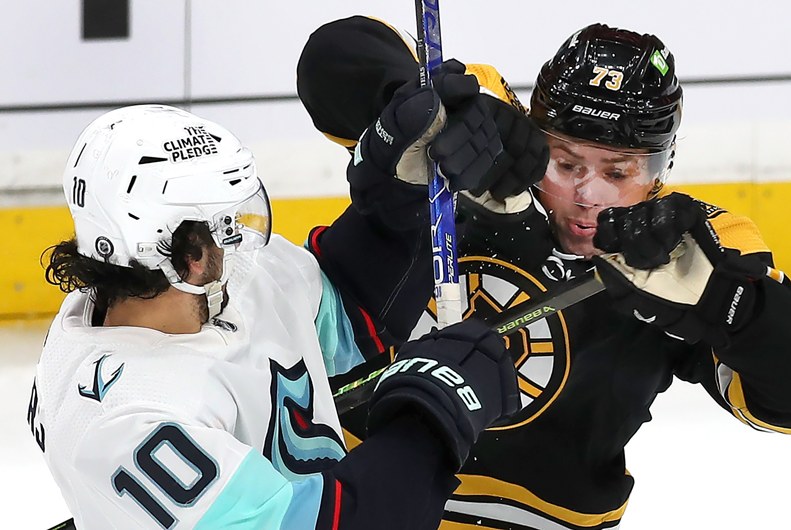 Hingham's Matty Beniers, now an All-Star with the Kraken, was thrilled to  play against the Bruins at TD Garden - The Boston Globe