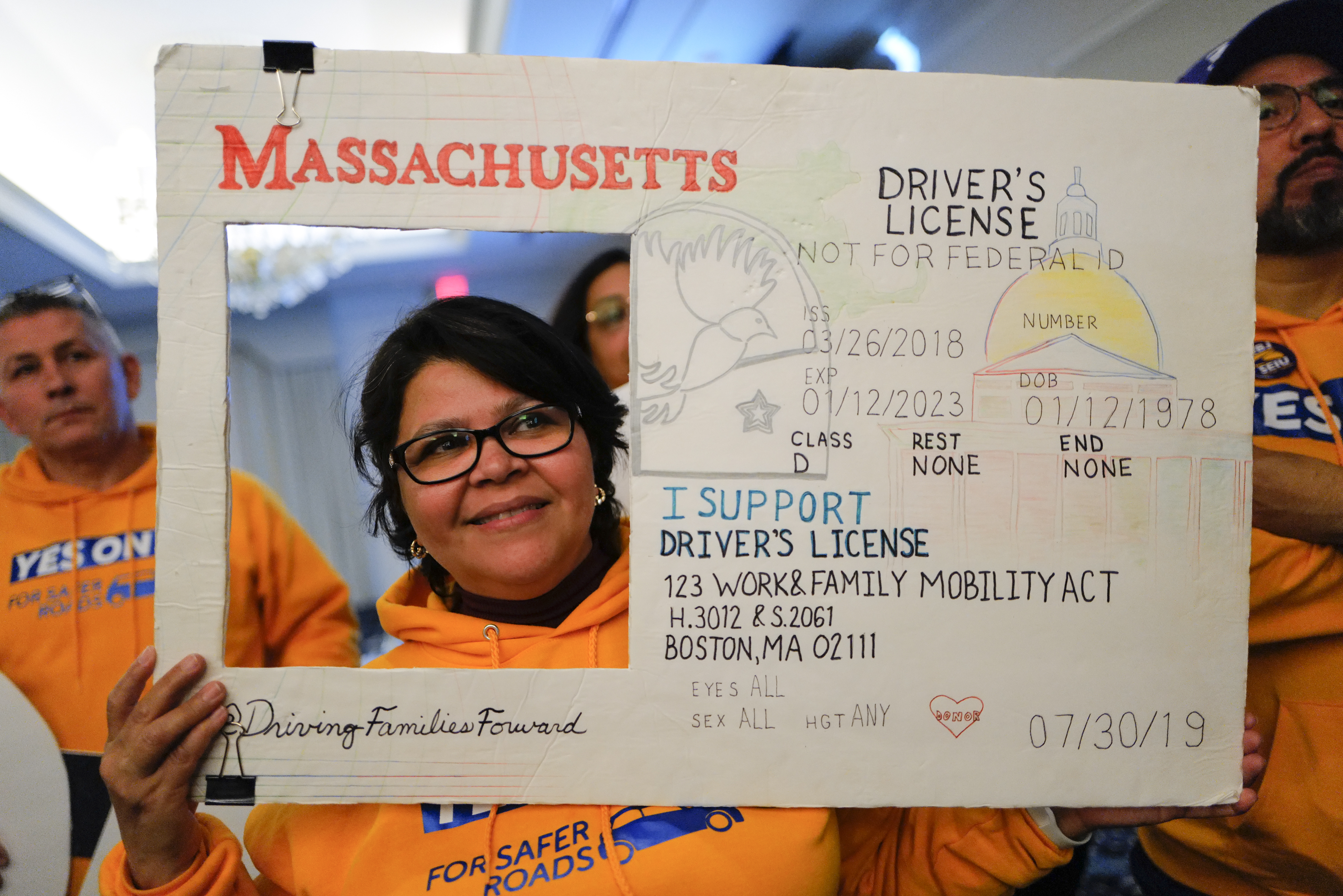 Voter ID, Massachusetts driver's license photos from Massac…