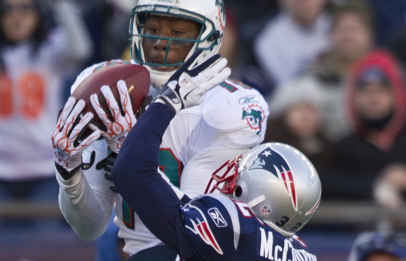 Brandon Marshall displayed in Chicago Under Armour store