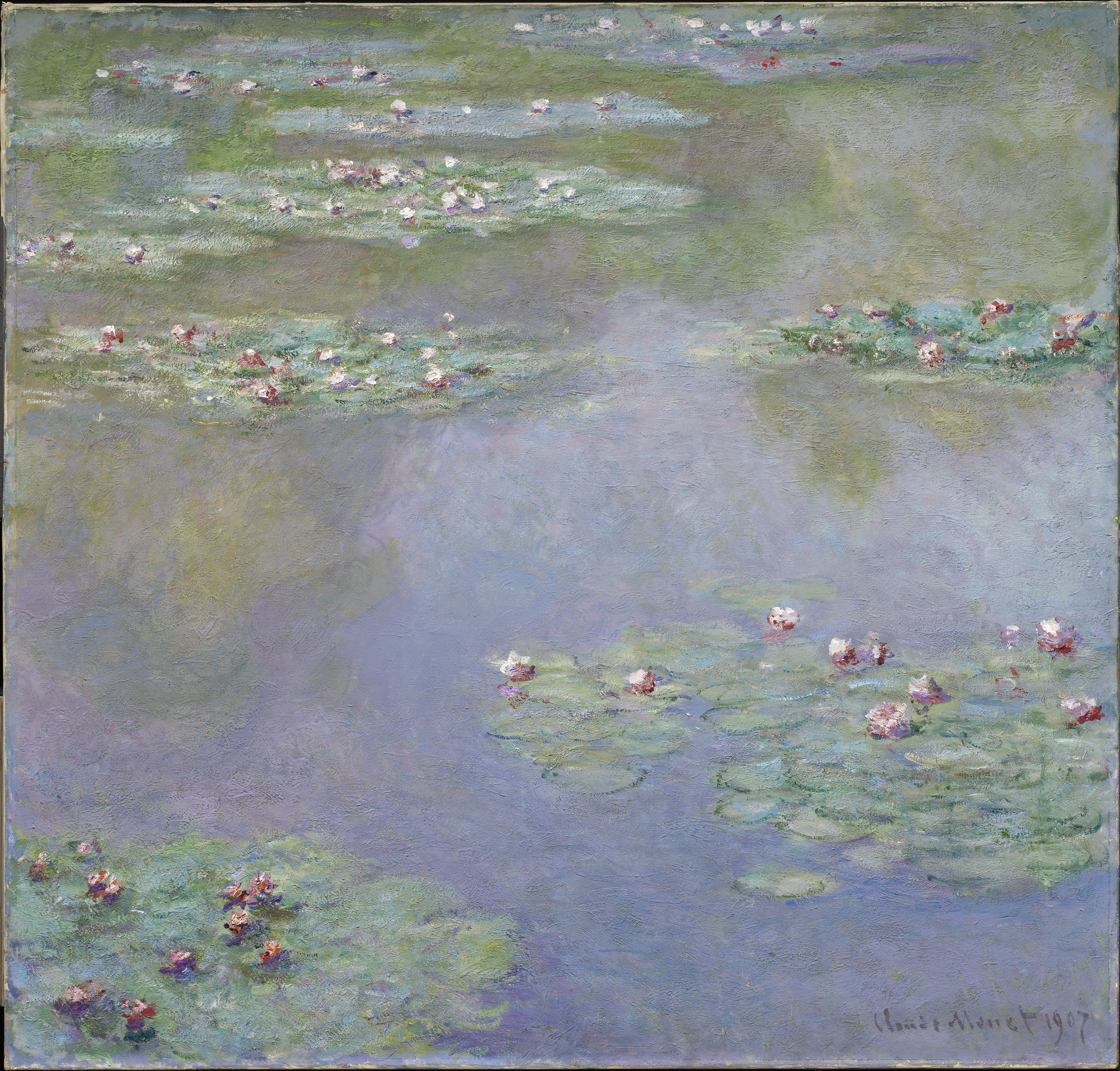 Claude Monet's "Water Lilles" from 1907.