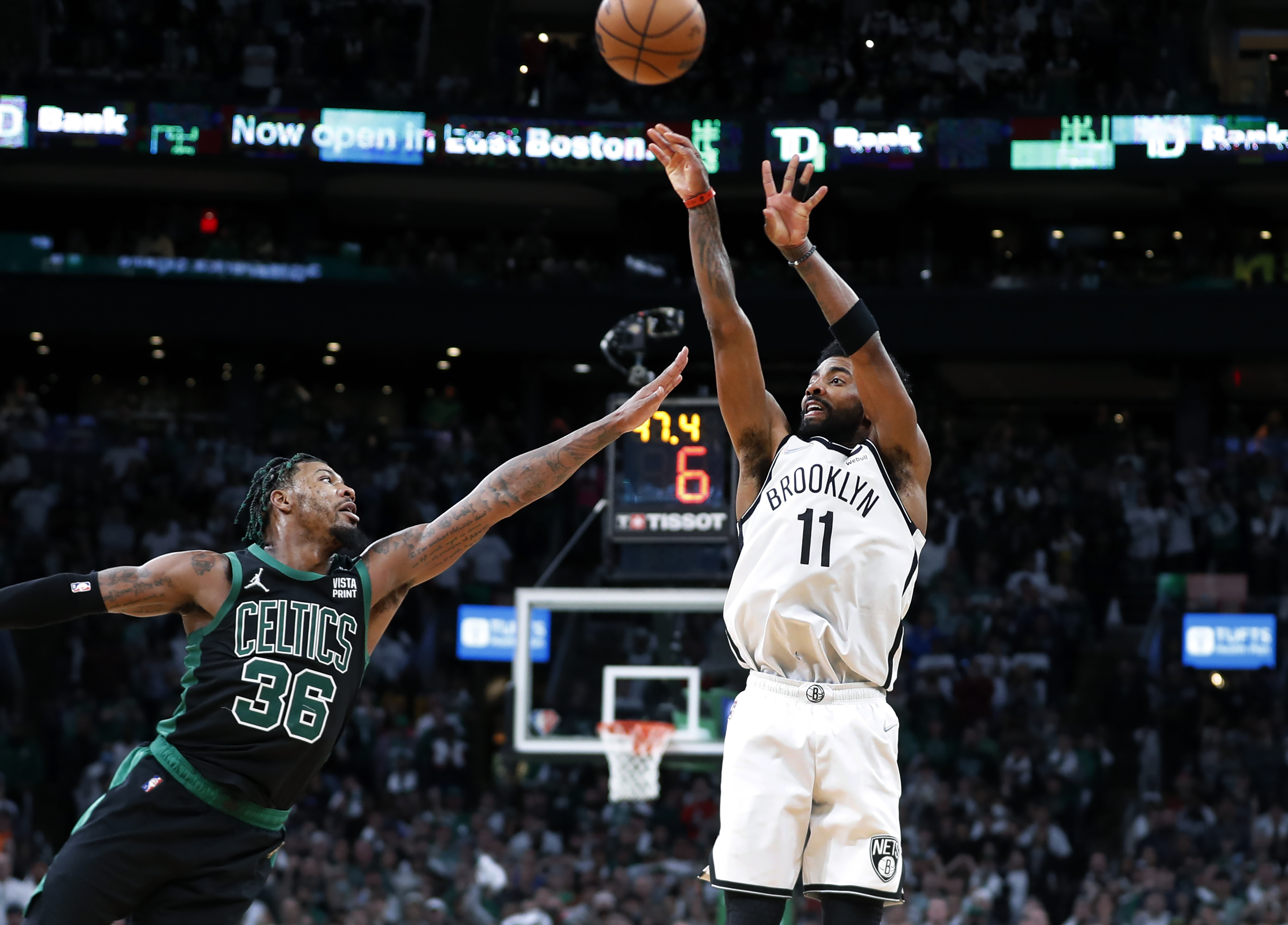 Check Out What Marcus Smart Wore To Game 2 Of Celtics-Nets