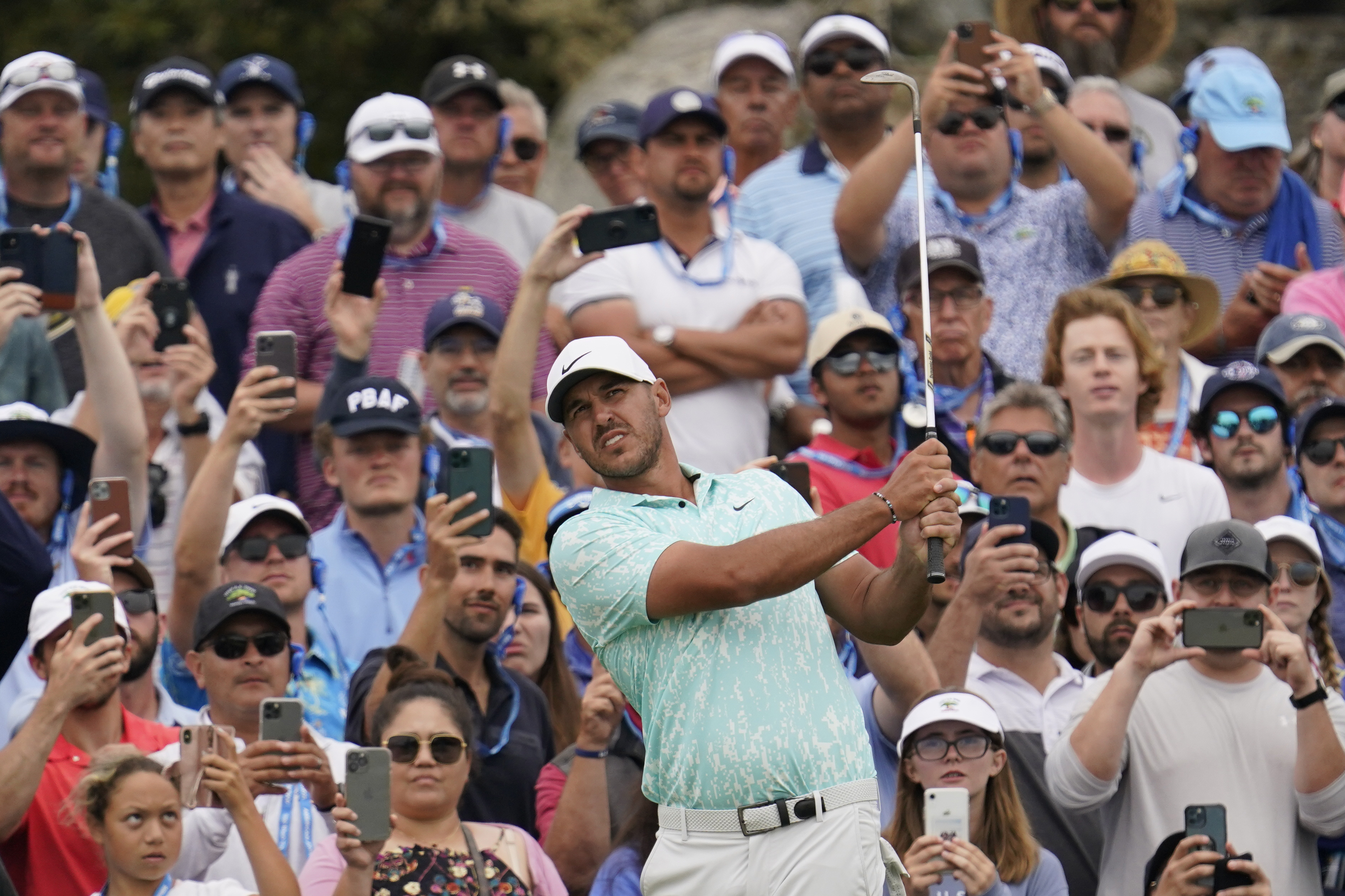 Brooks Koepka was in the hunt late, but finished fourth overall.