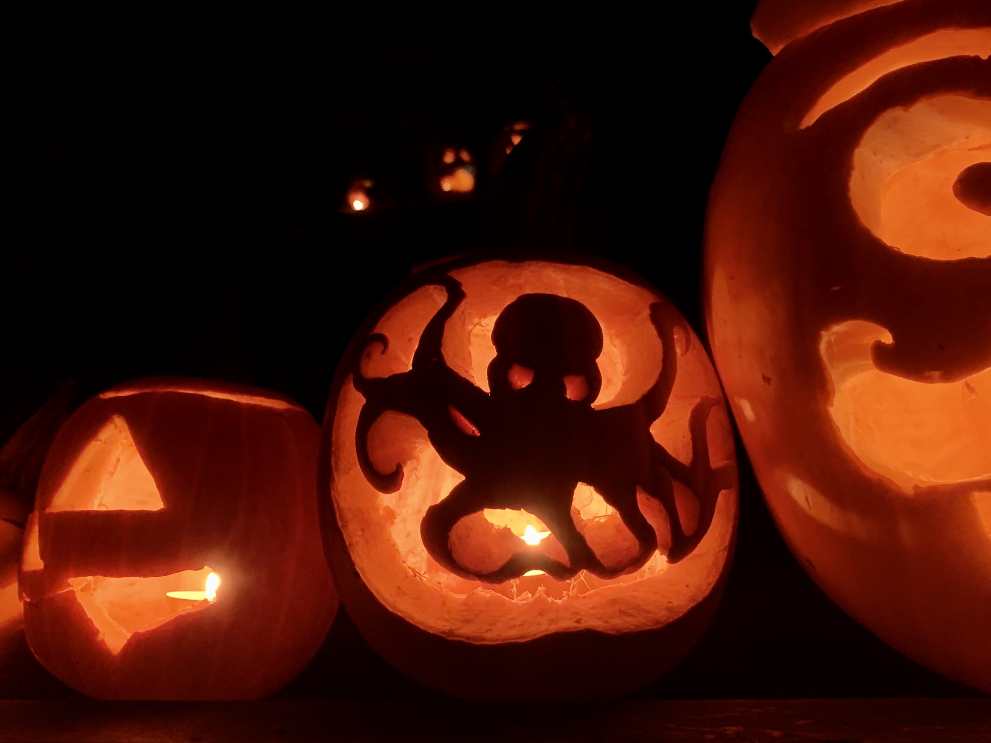 dirtbike pumpkin carving