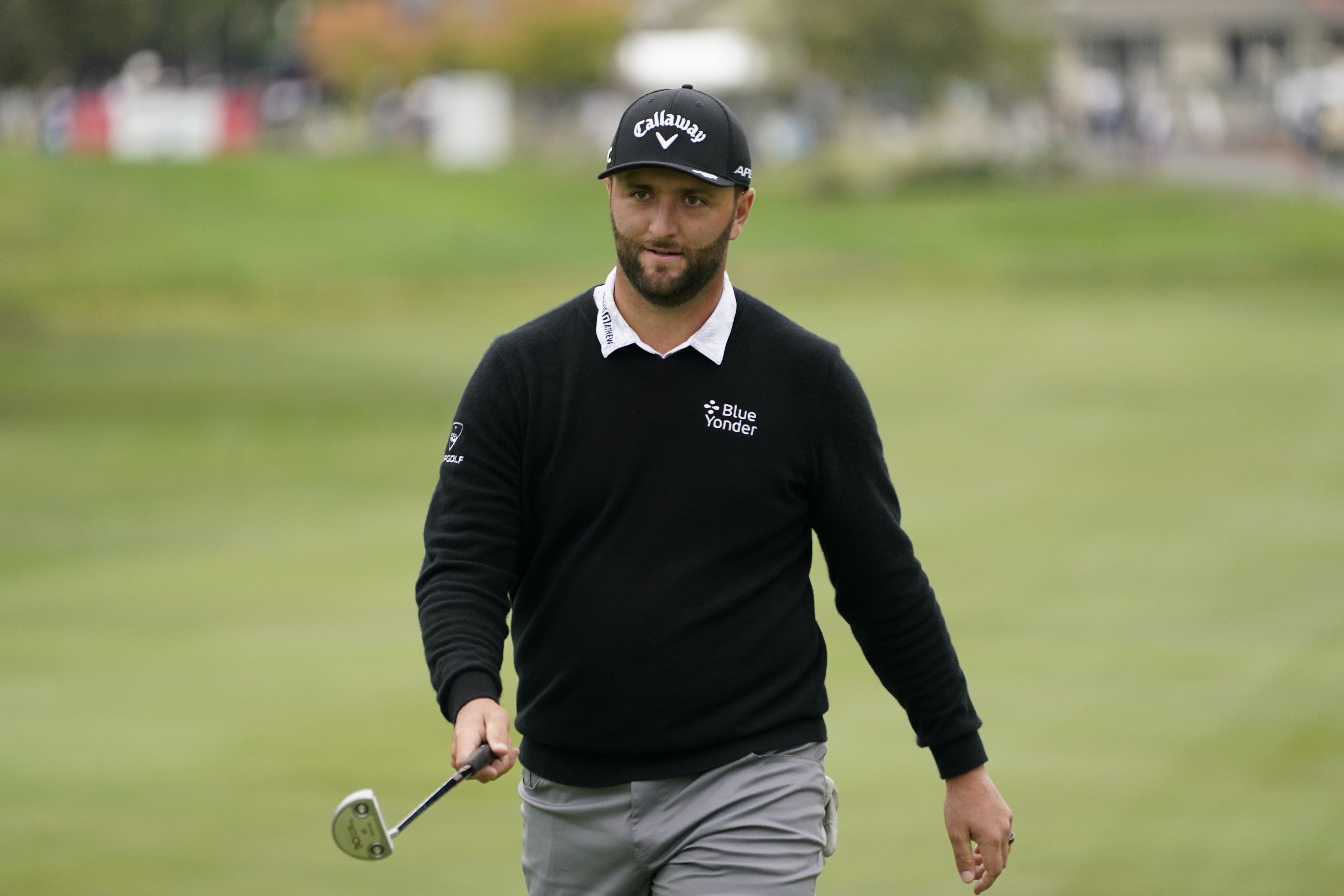 Jon Rahm finished Thursday with an even-par 72.