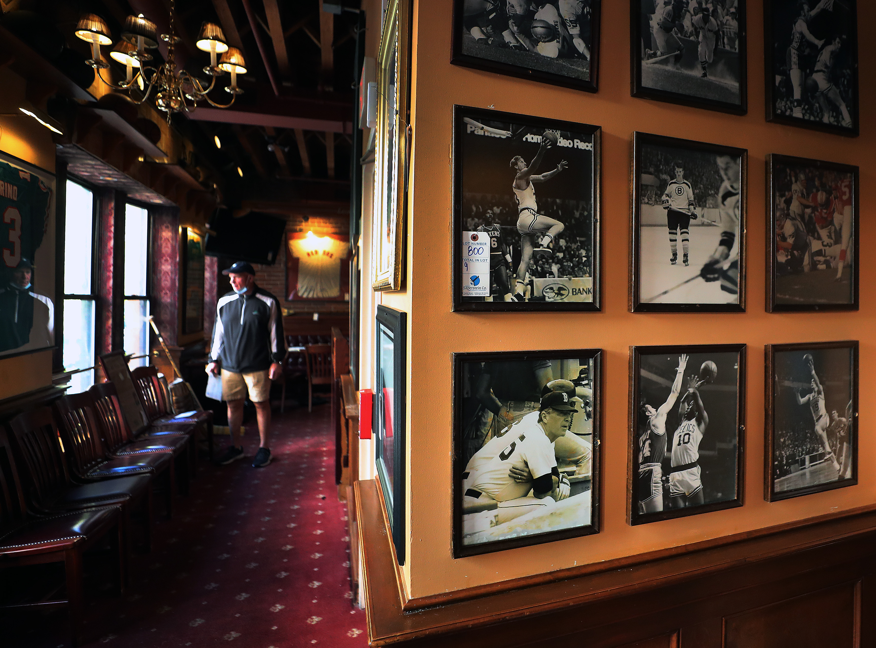 11-05-20: Peter Colton, the owner of The Fours on Canal Street, walks through the second floor of the bar/restaurant on Thursday. The COVID-19 pandemic forced owners to shutter the establishment after traffic around TD Garden dropped.