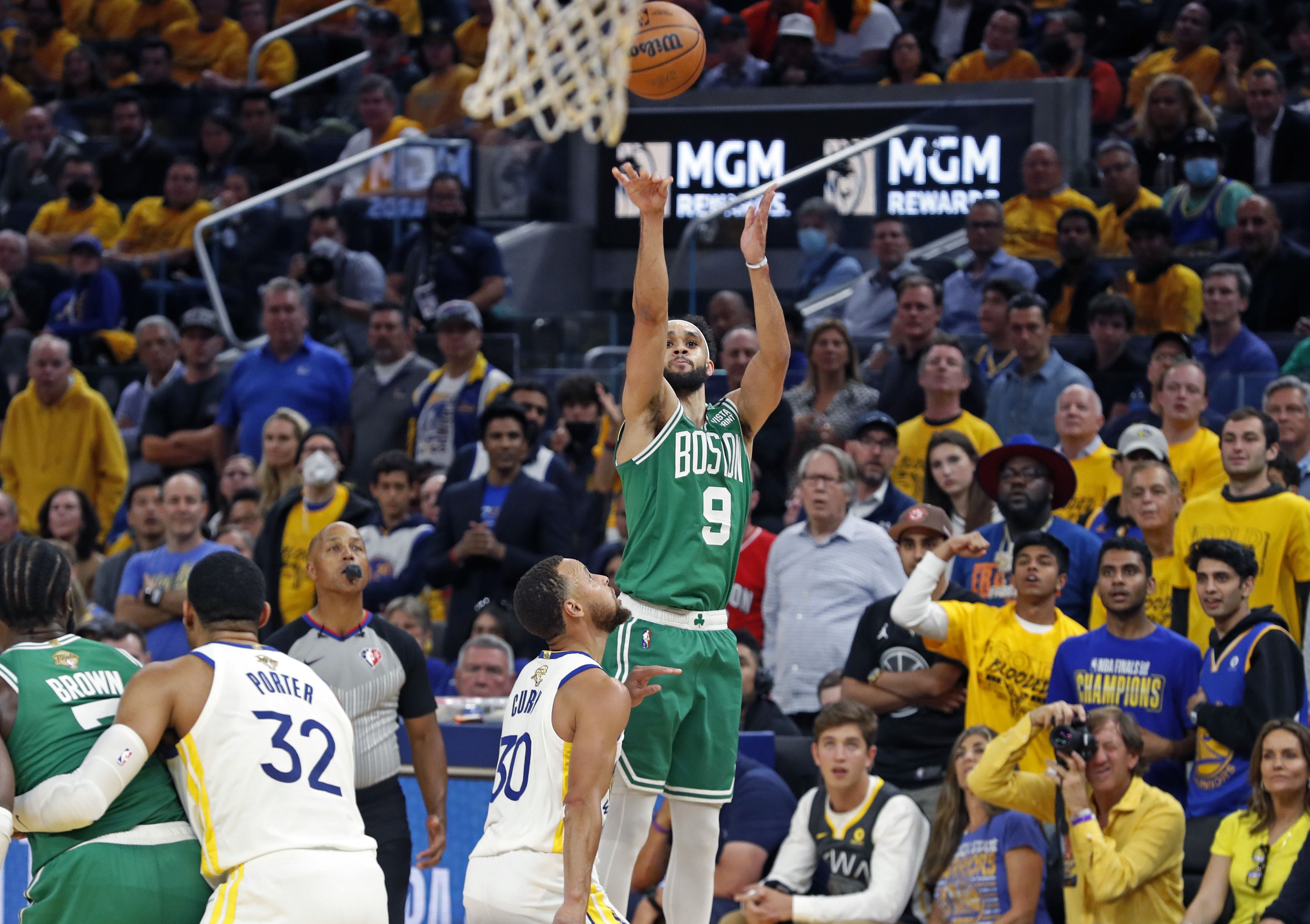 Celtics can't hold onto home-court edge on once-fearsome parquet floor -  The San Diego Union-Tribune