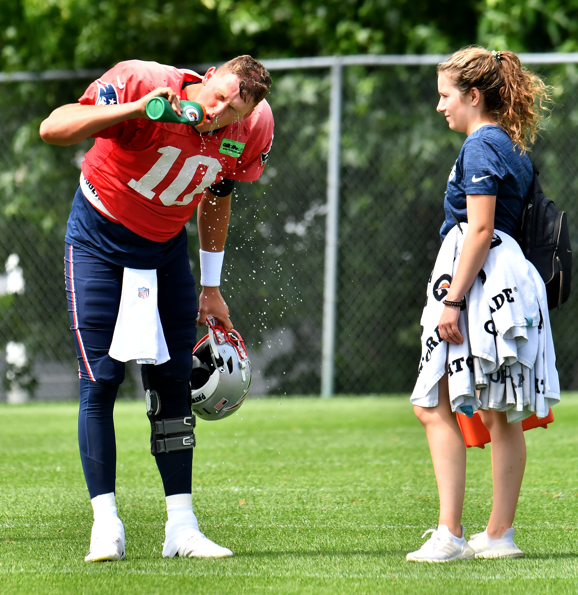 Live Look-In: Packers hold joint practice with Patriots