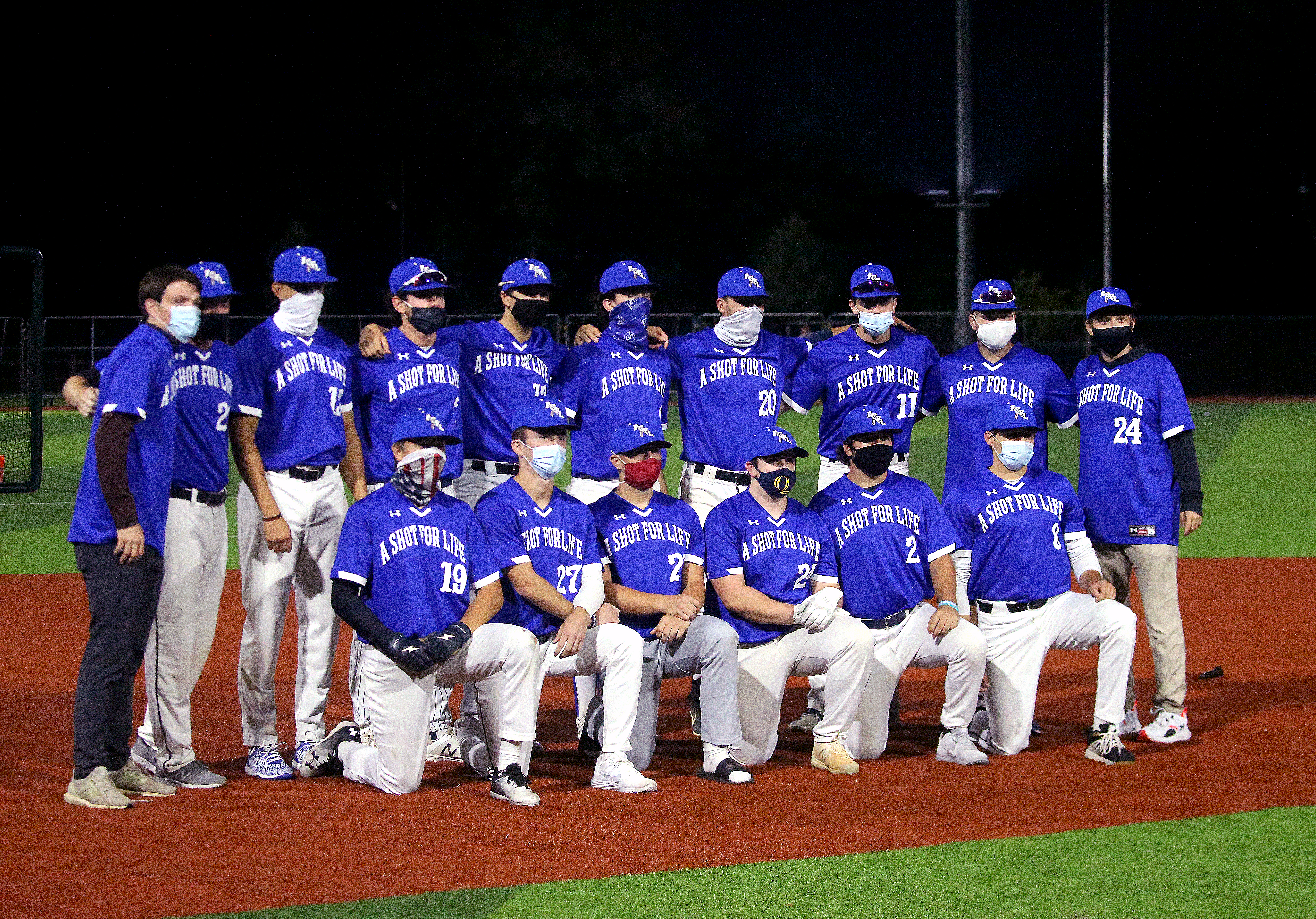 A total of 16 baseball players from across Eastern Mass. competed in the inaugural A Shot For Life Home Run Derby at Austin Prep.