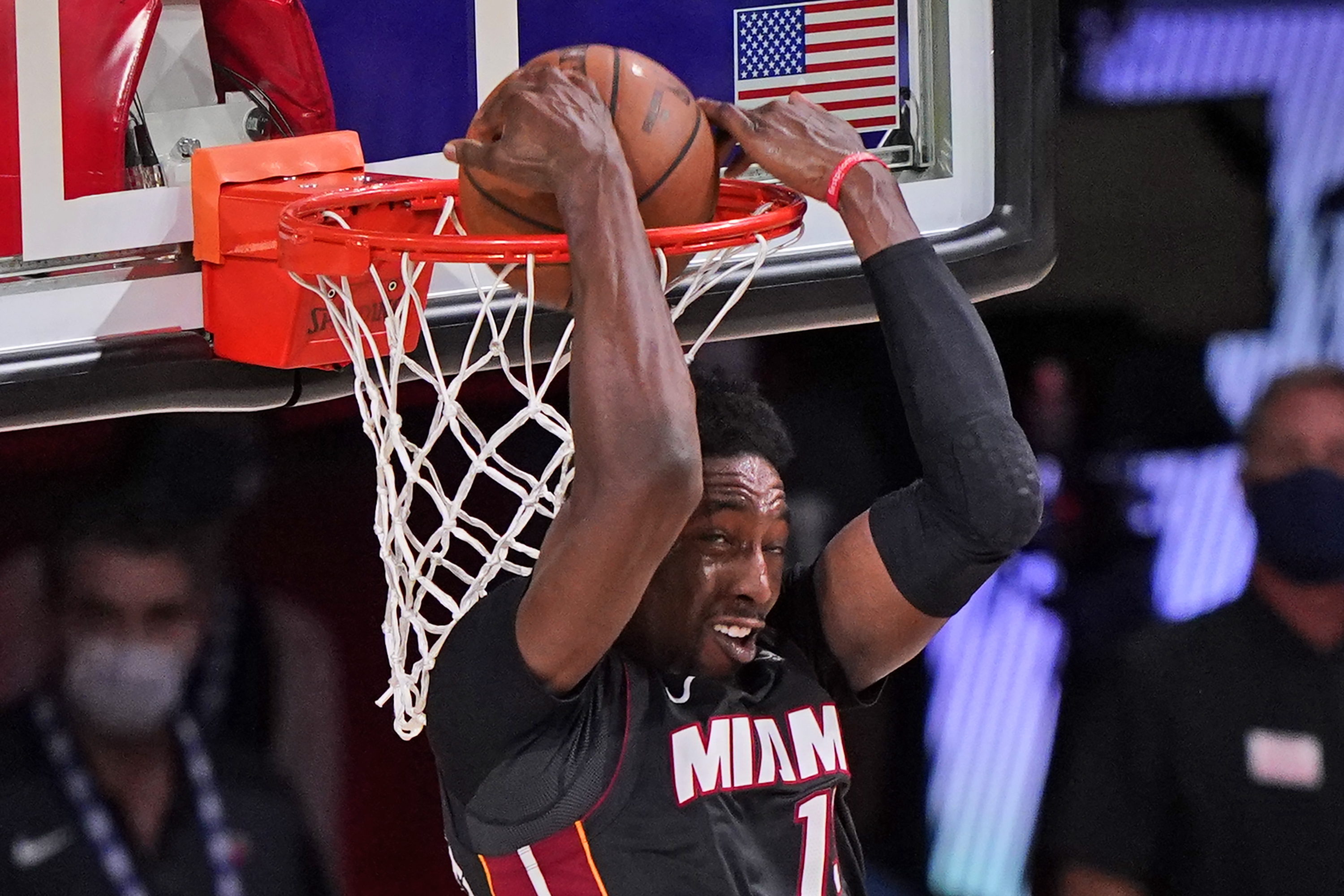 The Celtics had no answer for the Heat's Bam Adebayo, who finished with game highs of 32 points and 14 rebounds.