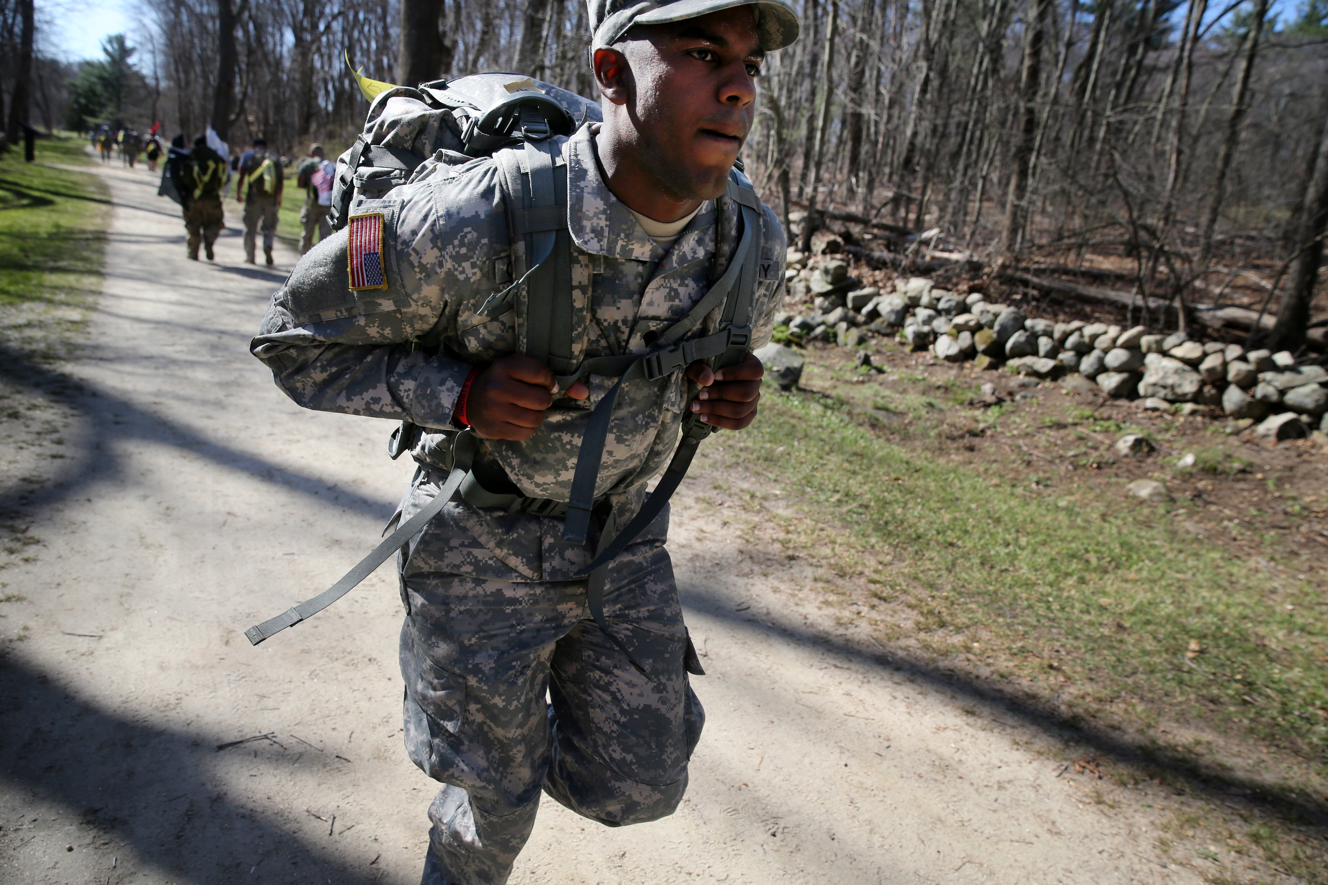 Soldiers ruck march 50 miles in New York City