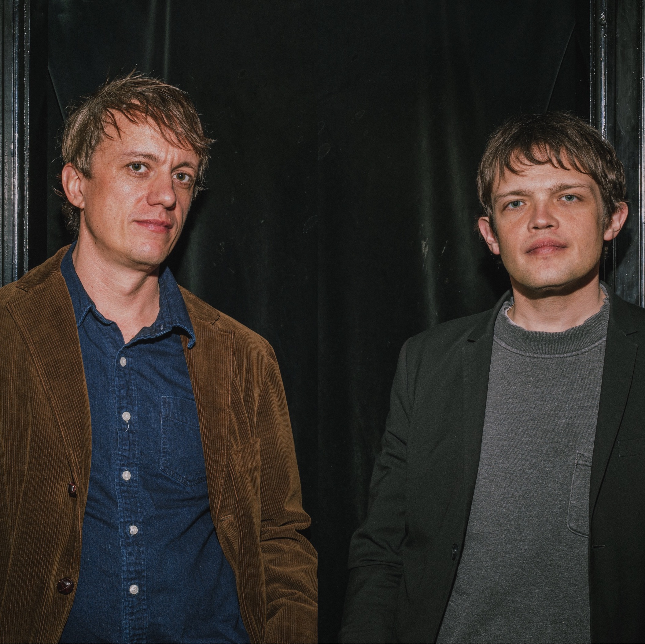 Steve Gunn (left) and William Tyler have been friends for 10 years, occupying "similar guitar territory," Gunn says.