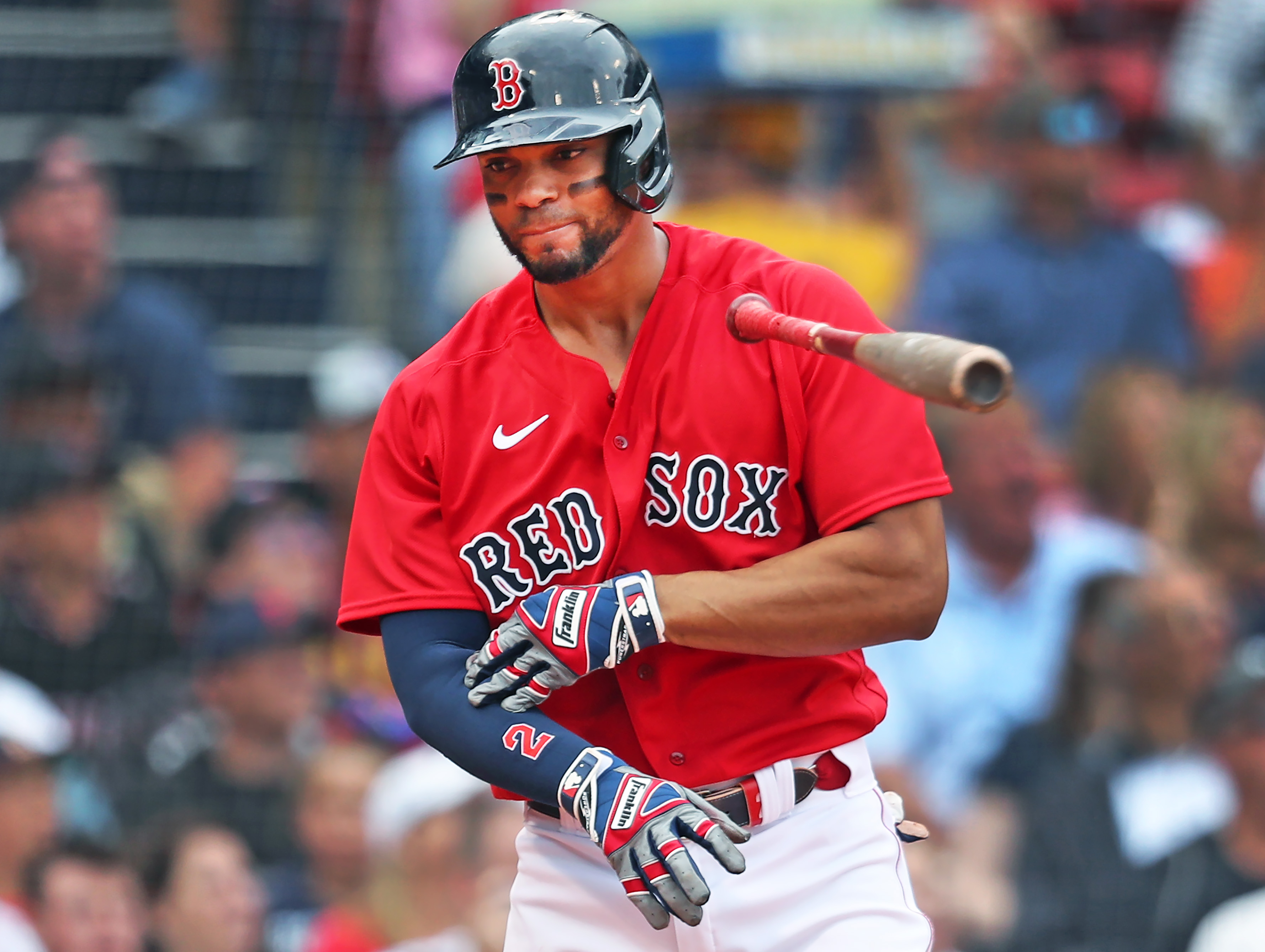 Nagging wrist issues could mean a day off soon for Xander Bogaerts.