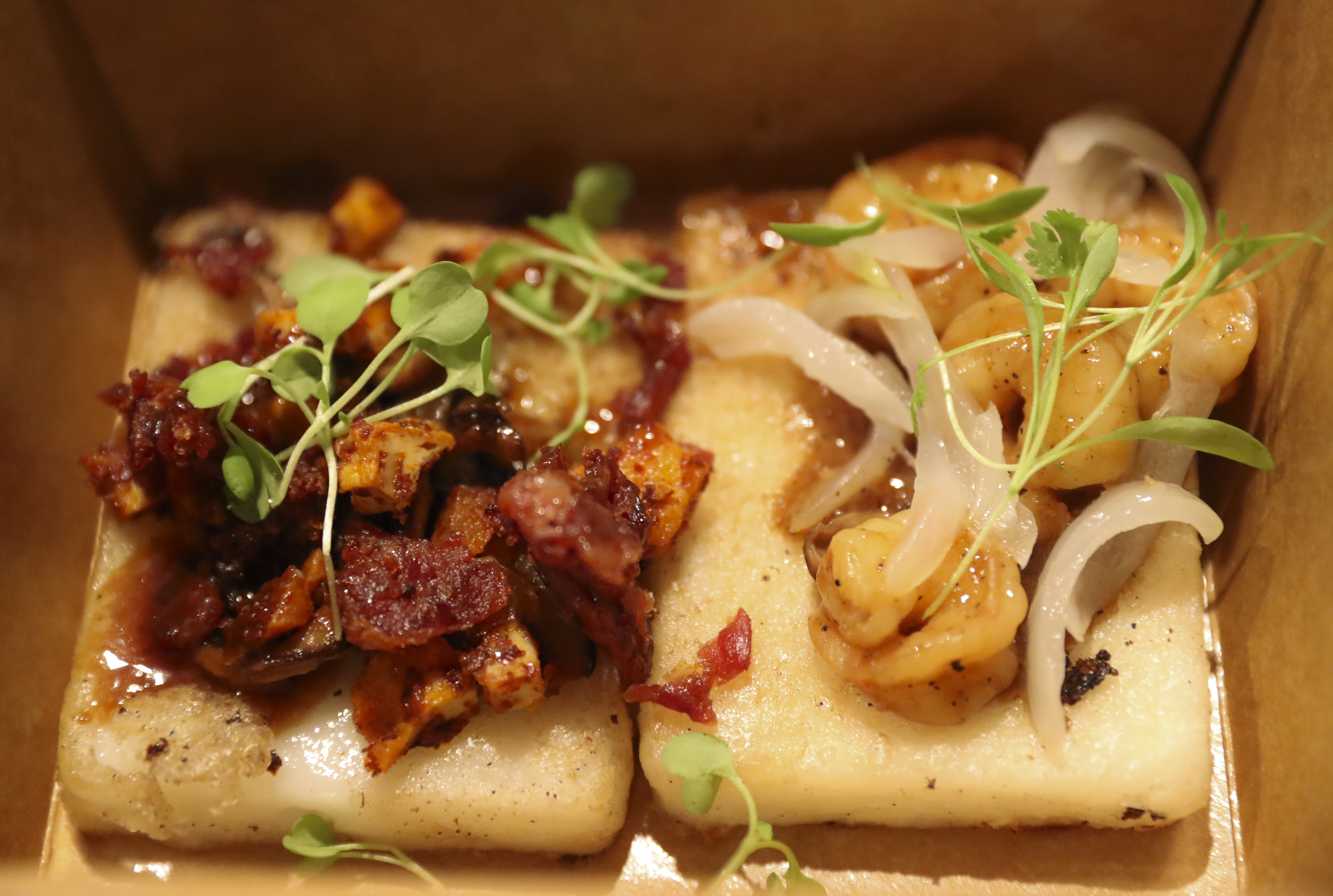 An appetizer at the Sekali pop-up.