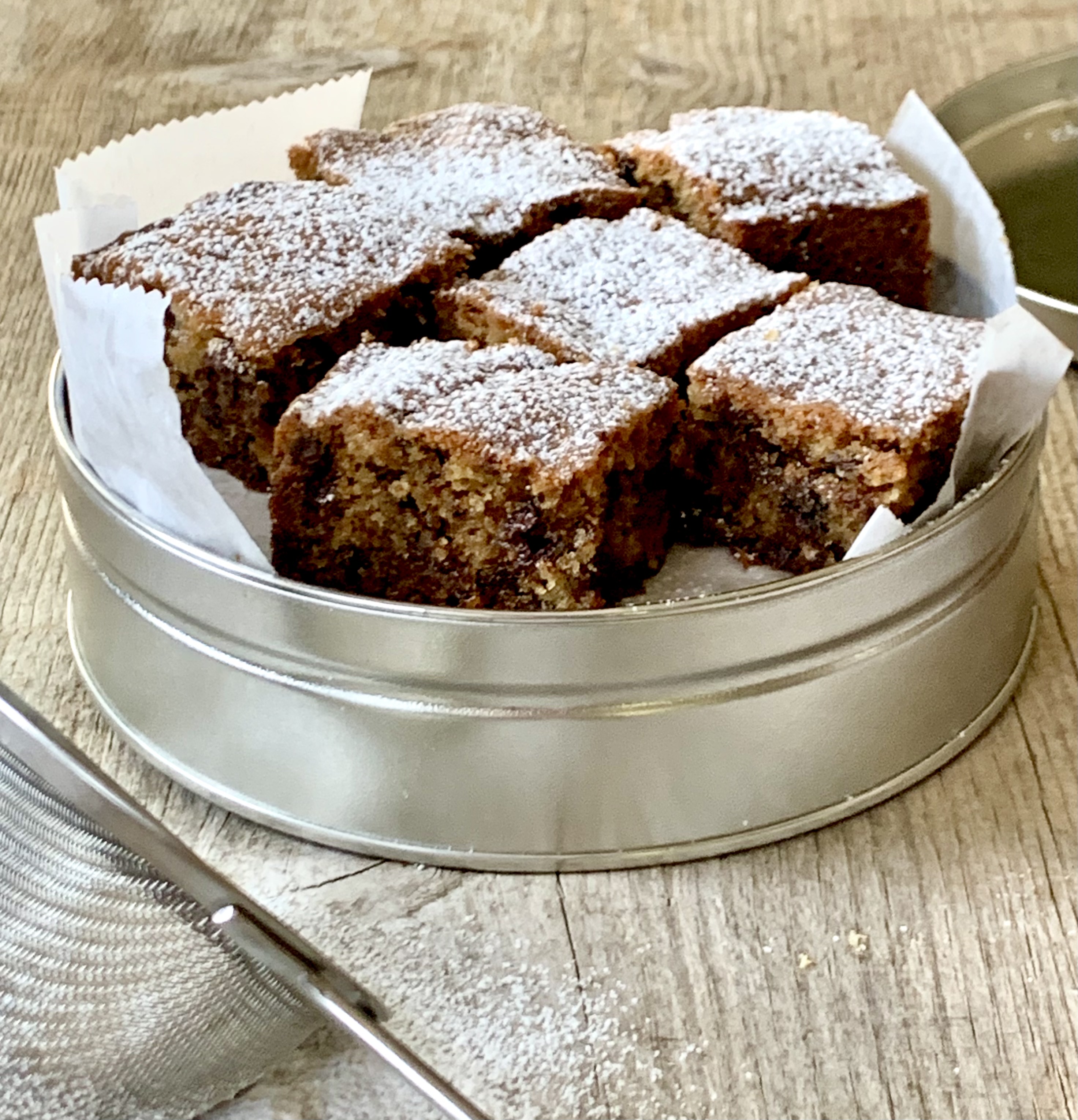 Recipe Add lots of chopped toffee bits to these blondies to make a