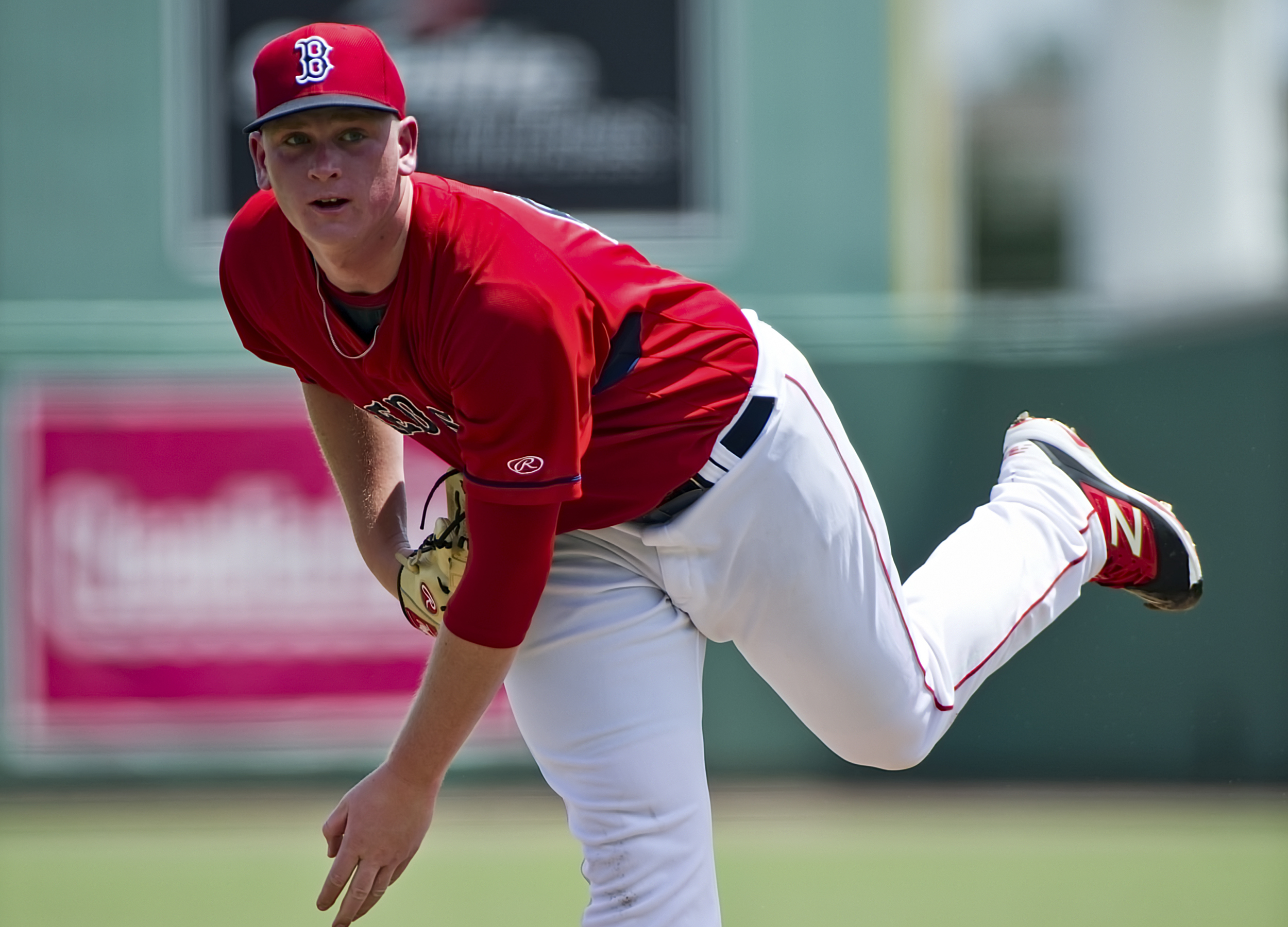 Jay Groome is a young pitcher who the Red Sox feel good about.