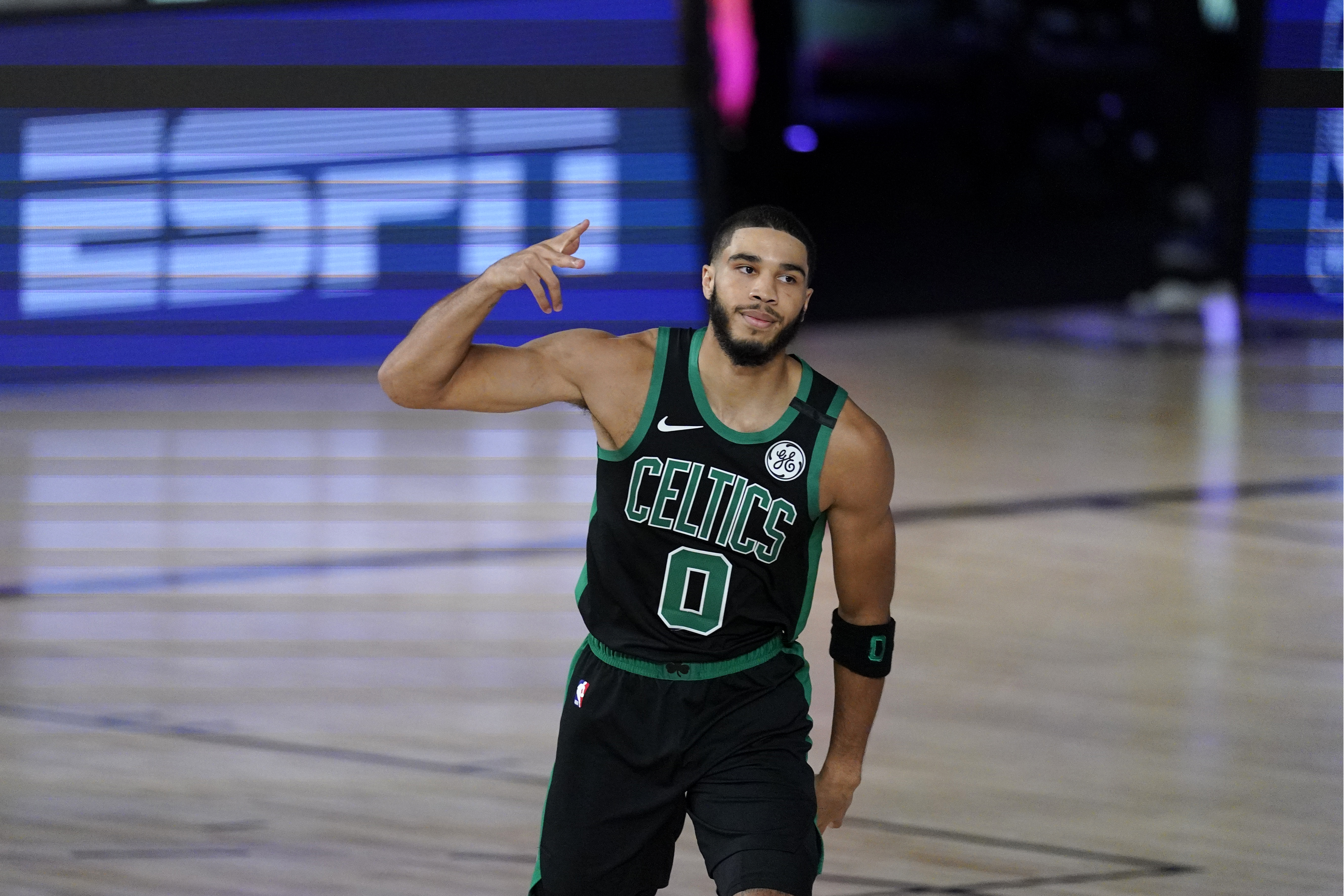 Jayson Tatum struggled in some key moments in Game 1.