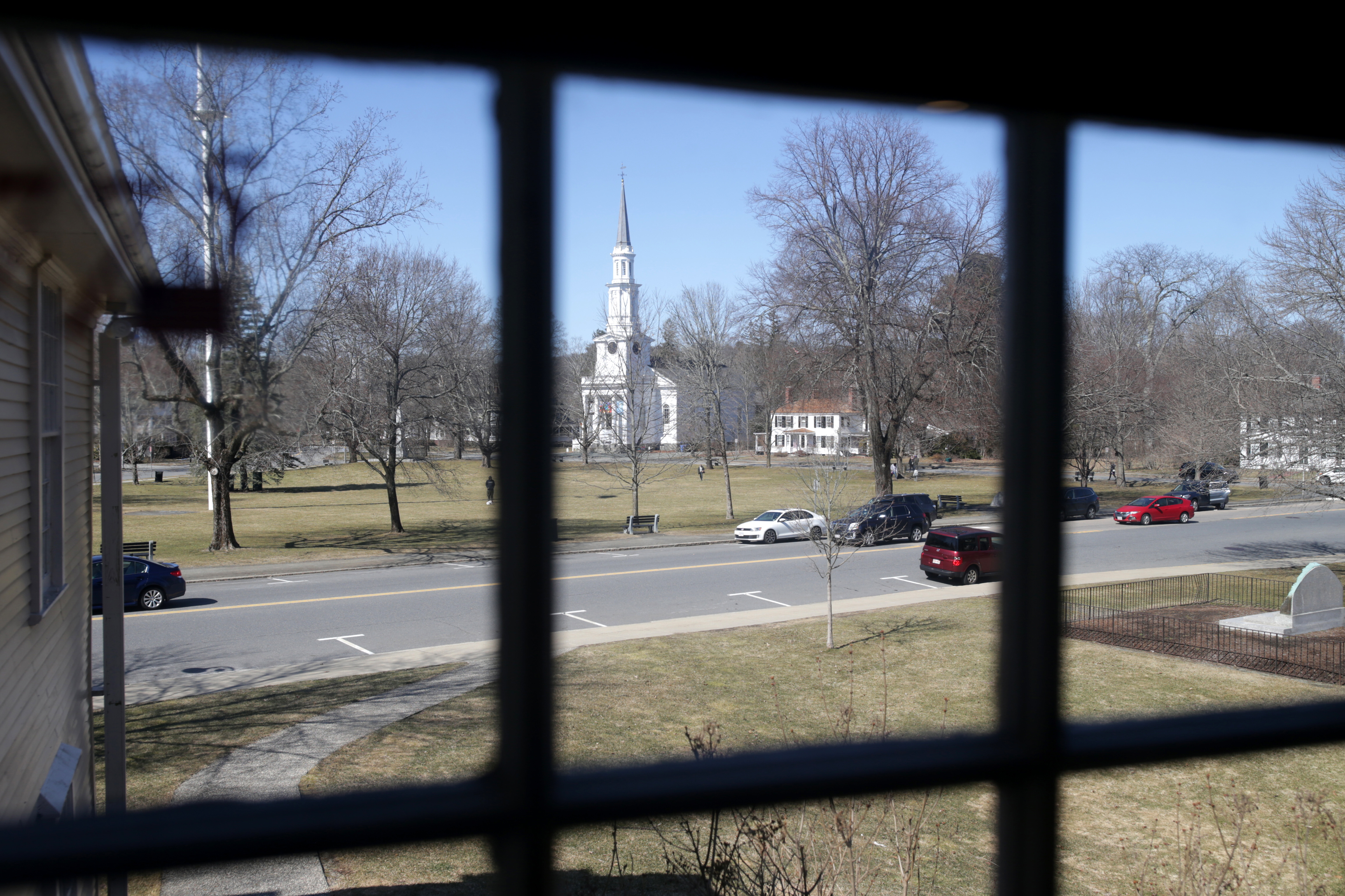 A view from the Buckman Tavern in Lexington.