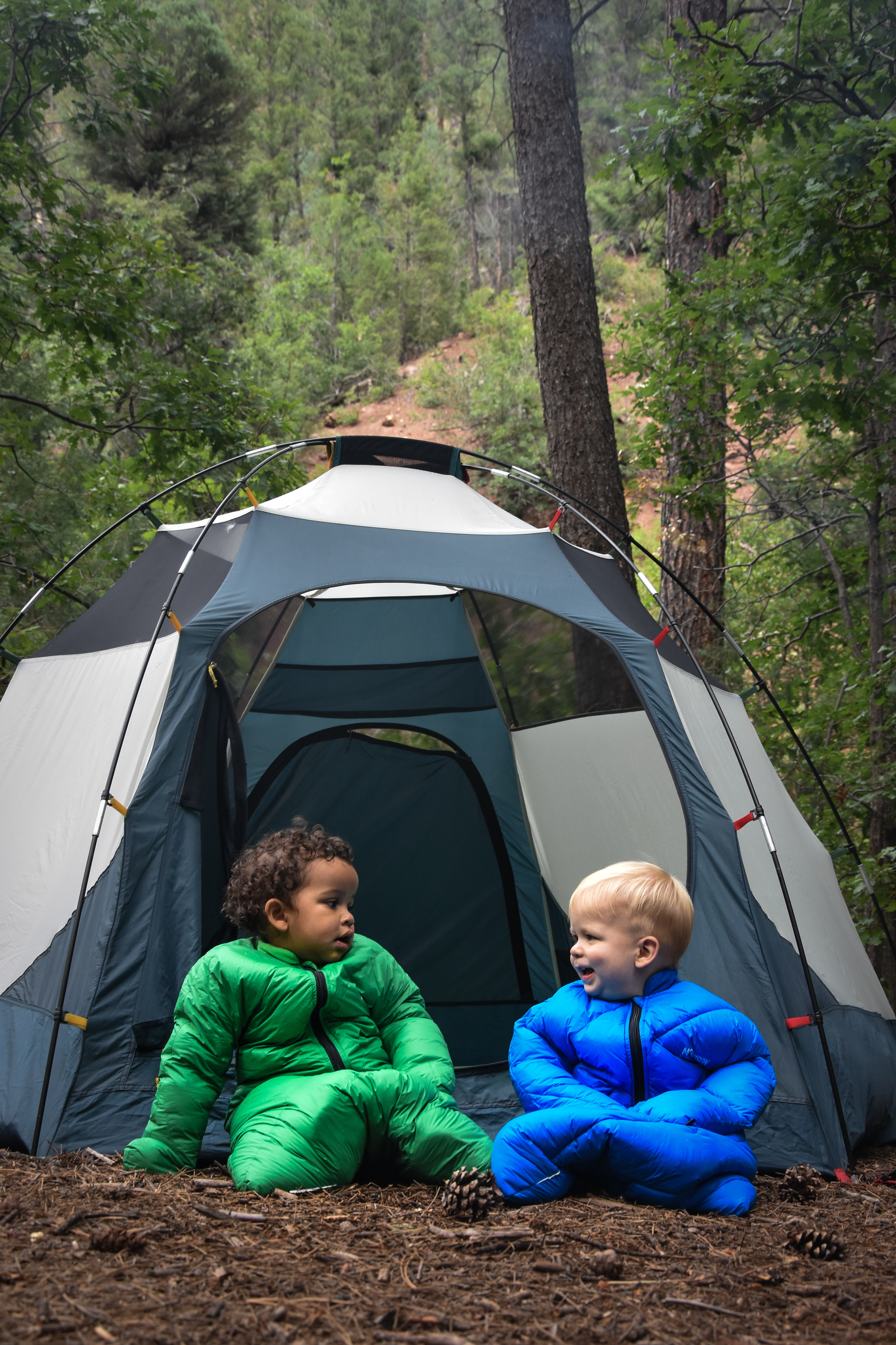 Baby sleeping bags.