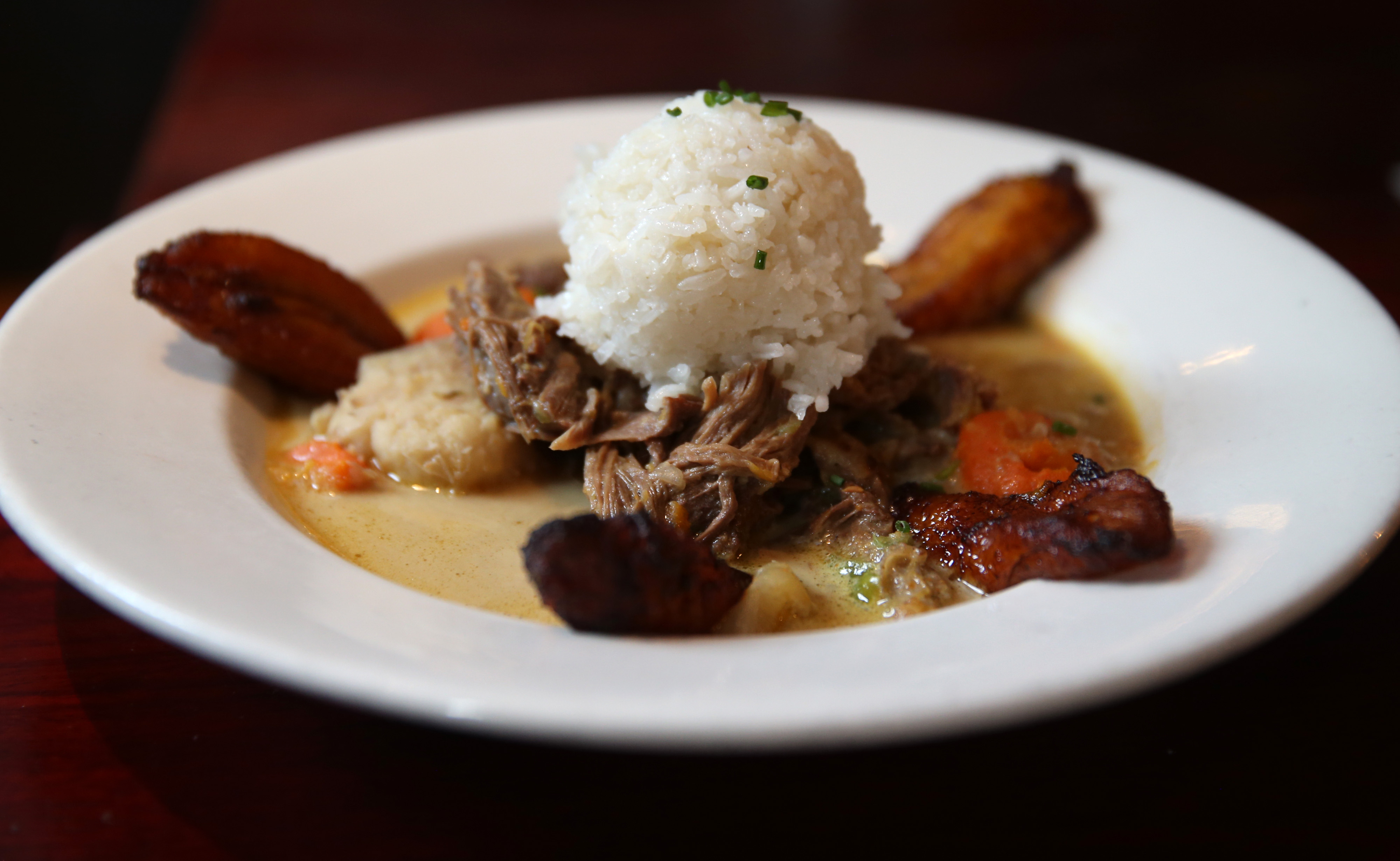 The goat stew at Highland Kitchen.