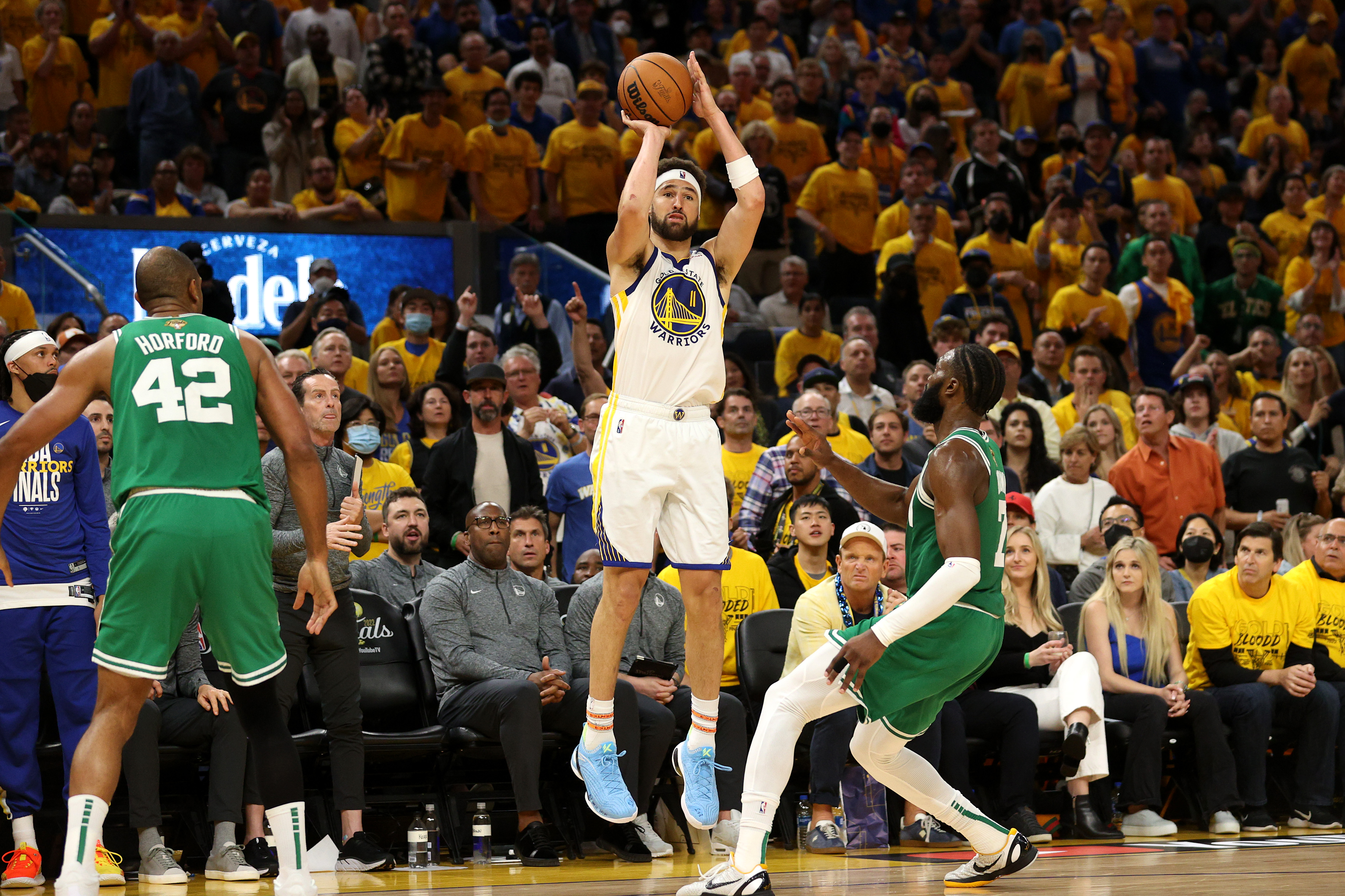 Warriors' Stephen Curry reveals secret to Game 6 Klay Thompson