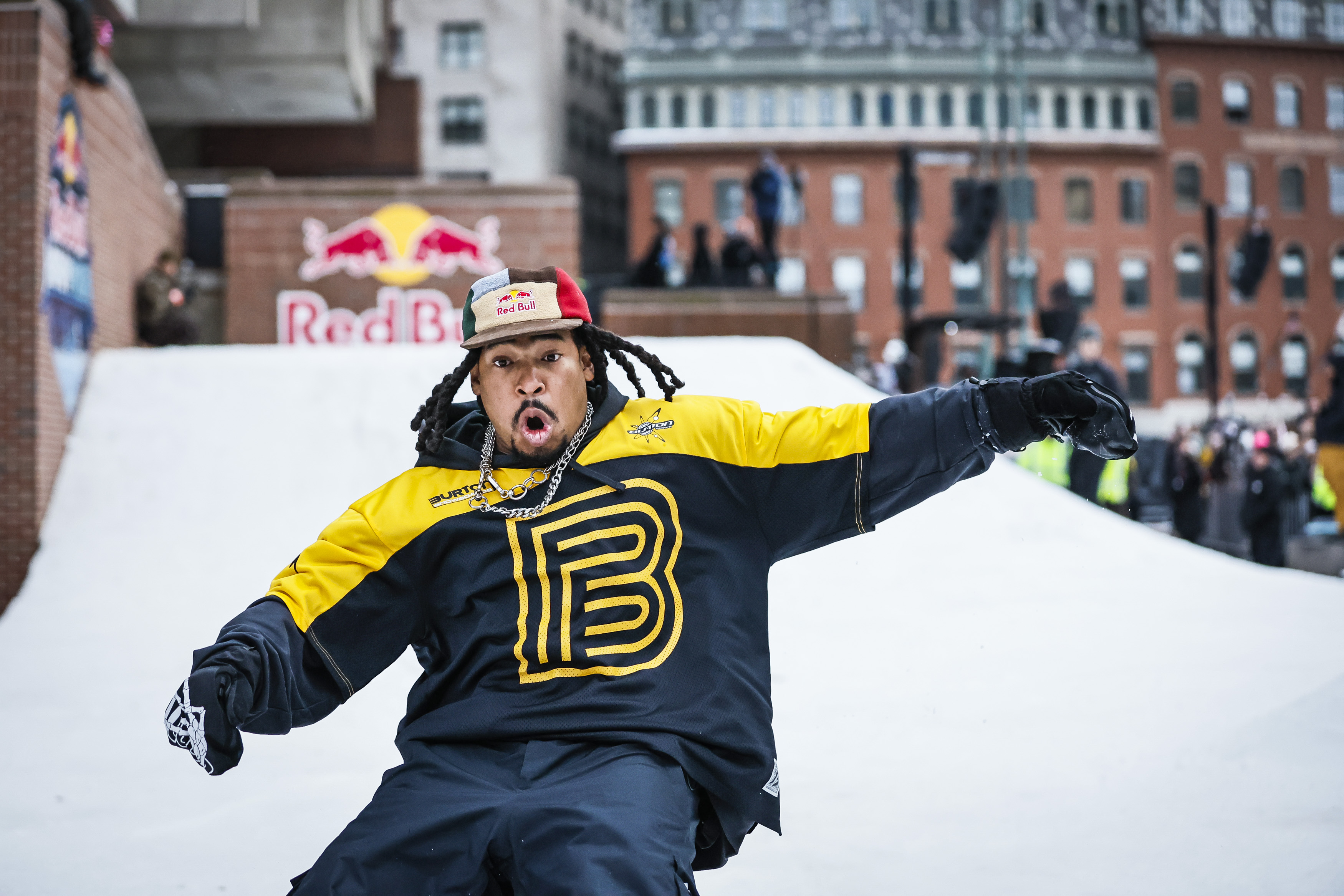 Boston hosts Red Bull Heavy Metal snowboarding event