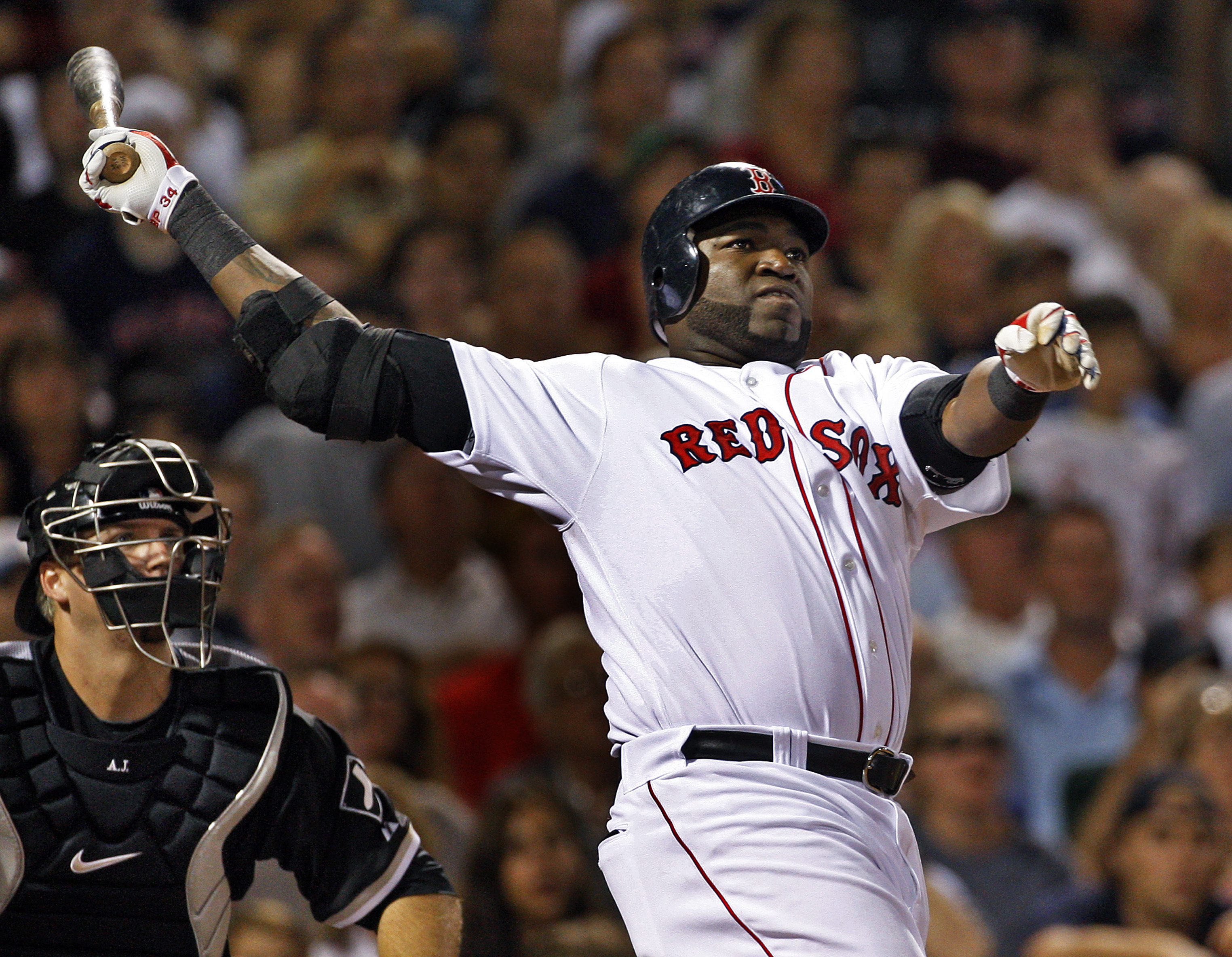 David Ortiz hit two homers against the White Sox on Aug. 26, 2009. 