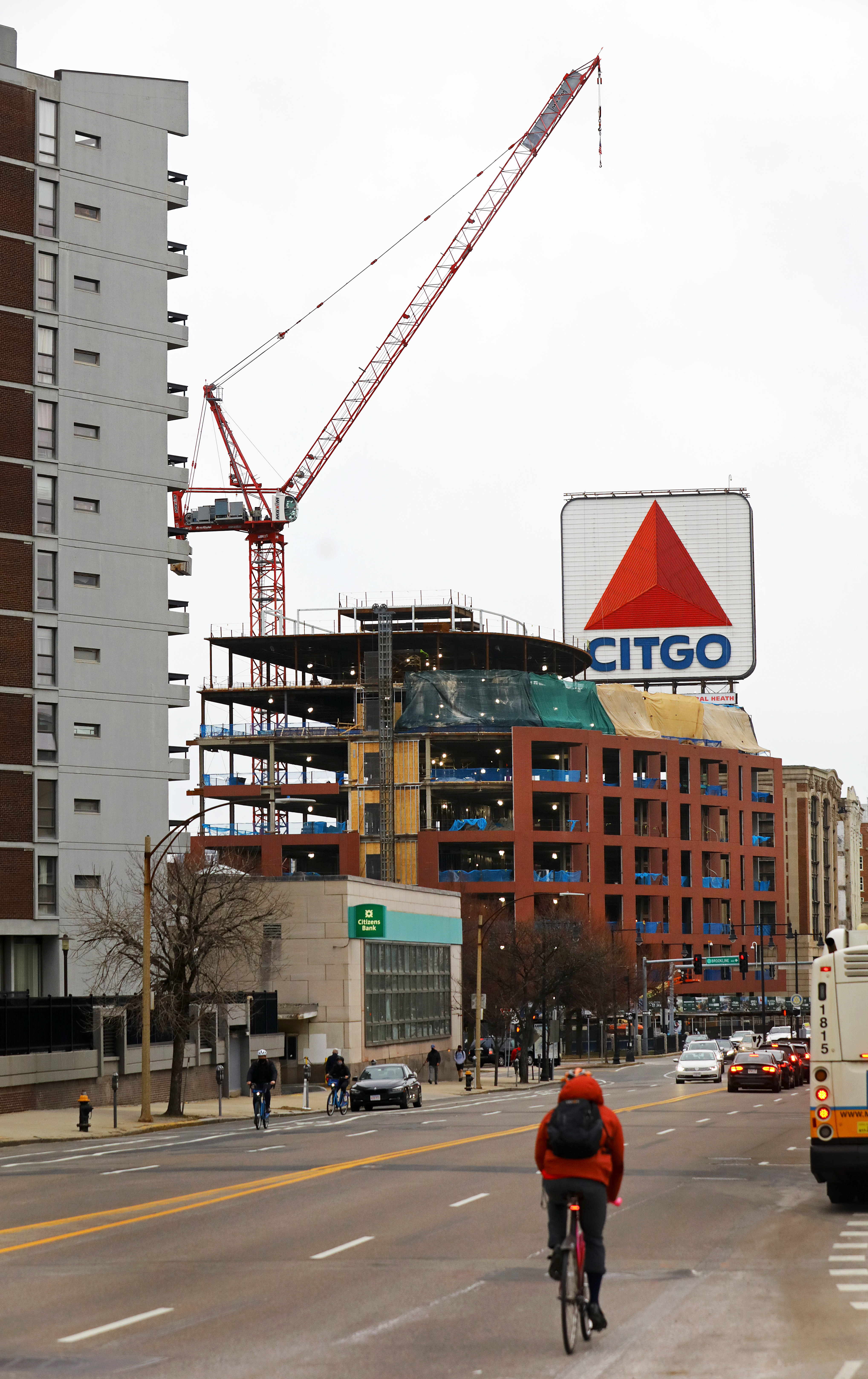 Construction projects around the city have geared up since the loosening of pandemic restrictions.