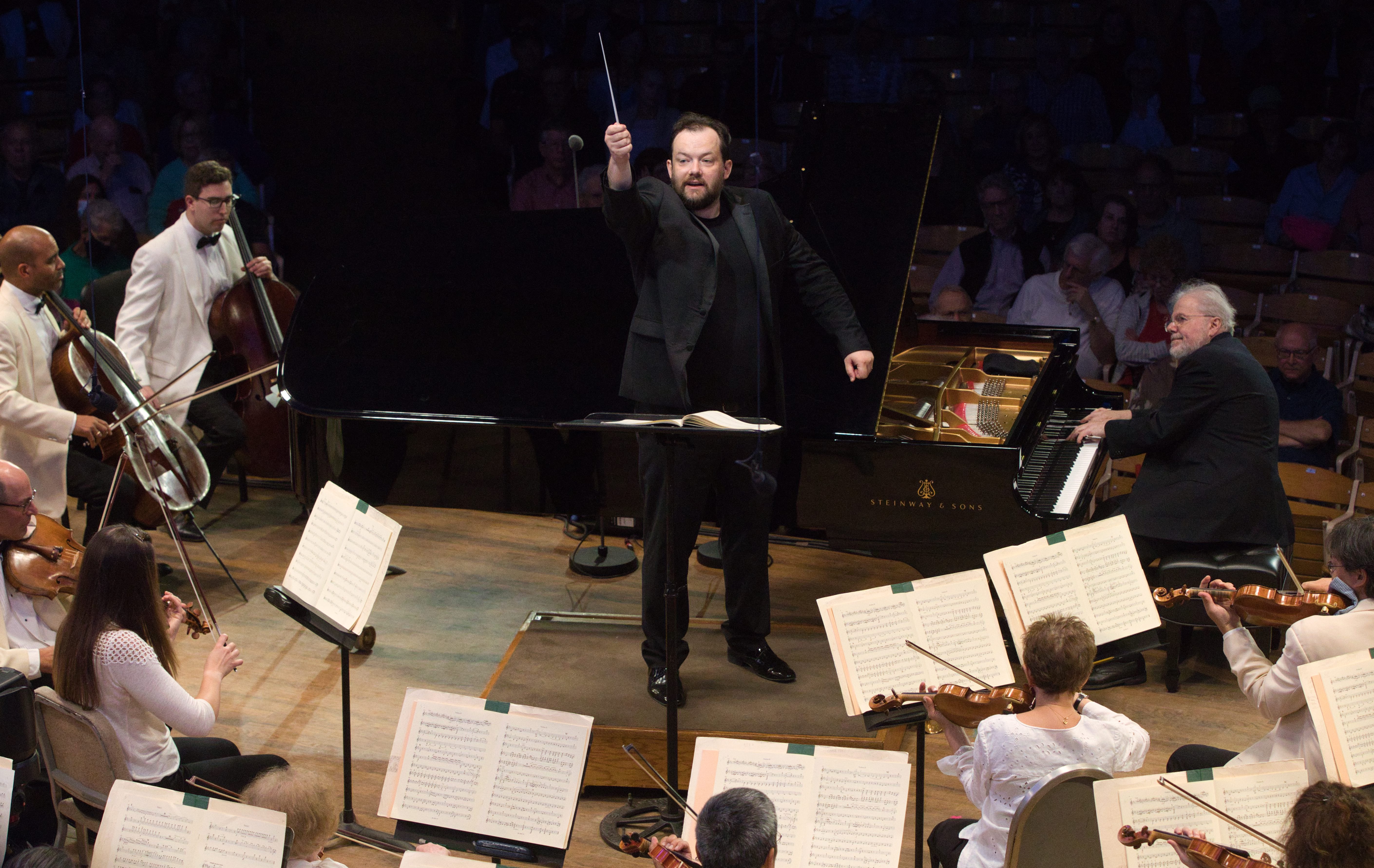 Pianist Emanuel Ax performed Beethoven's "Emperor" Concerto with the BSO.