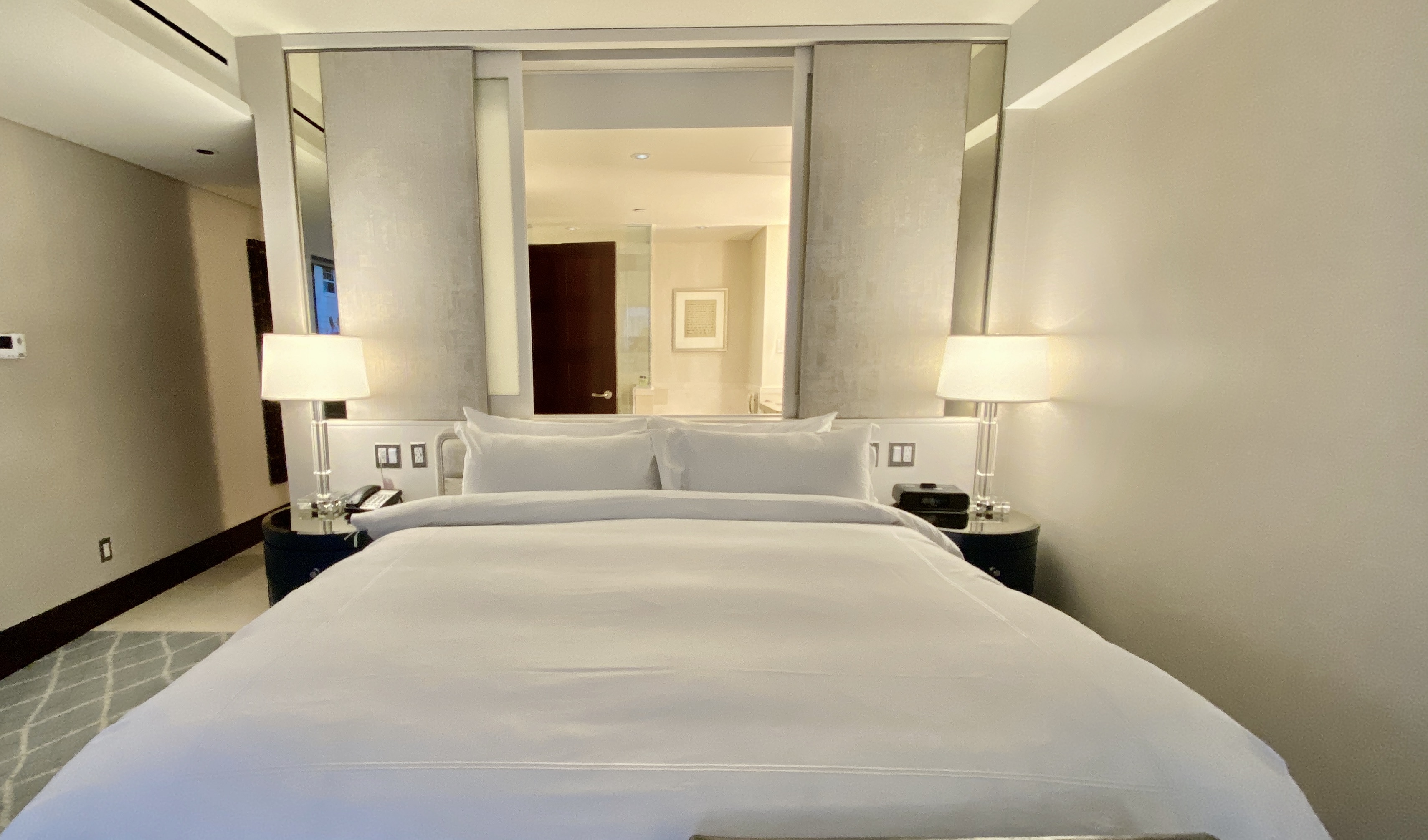 A room at the Intercontinental Boston.