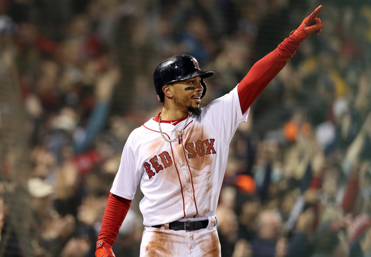 Mookie Betts supplies all the power Red Sox need in 2-0 win