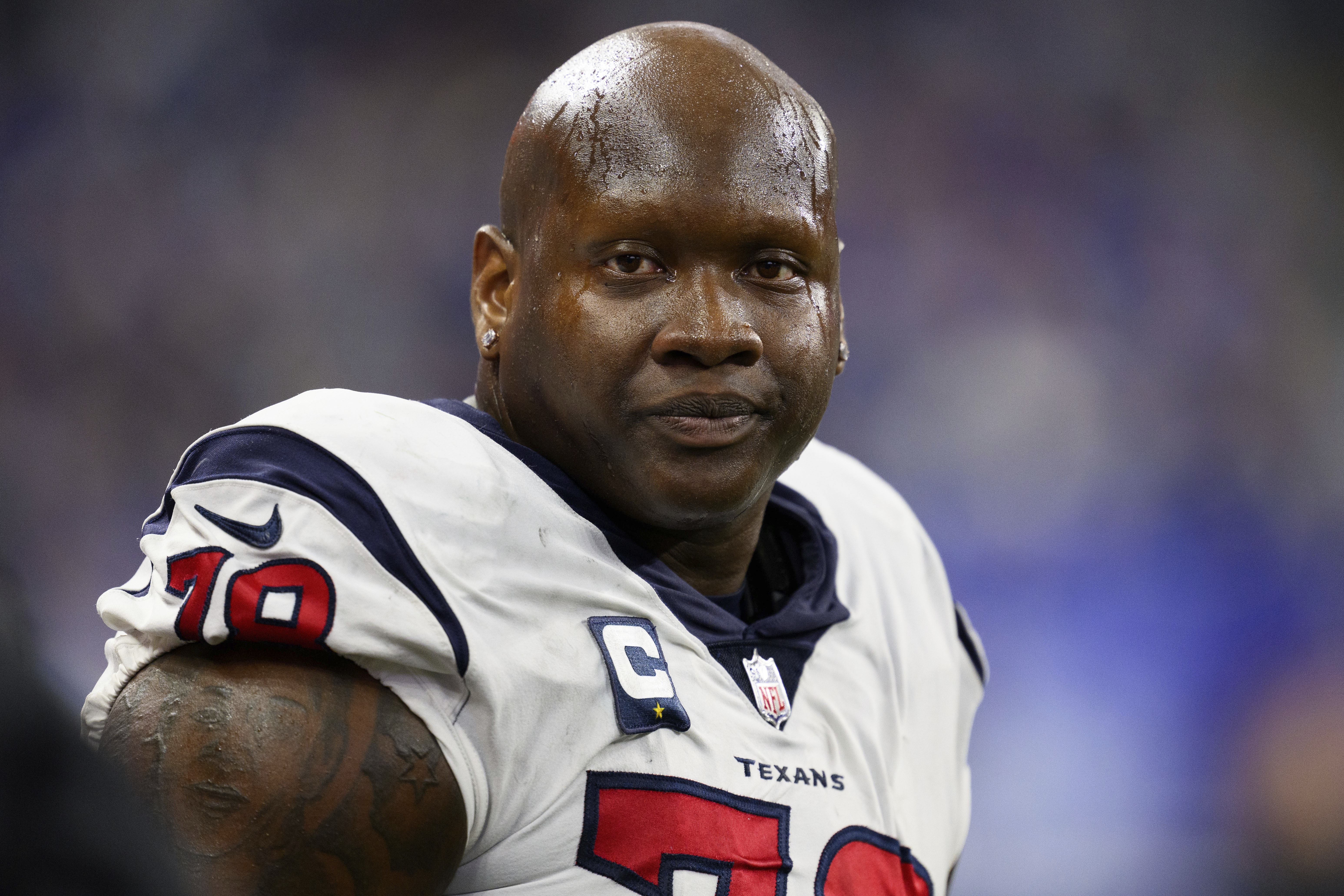 Texans Pro Bowl left tackle Laremy Tunsil gives back with free youth  football camp