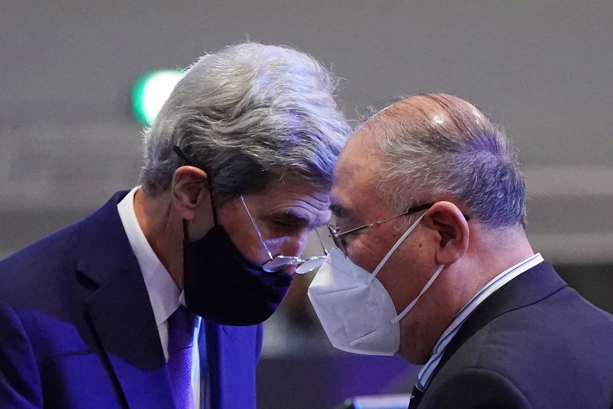 Kerry spoke with Special Climate Envoy of China Xie Zhenhua in Glasgow.