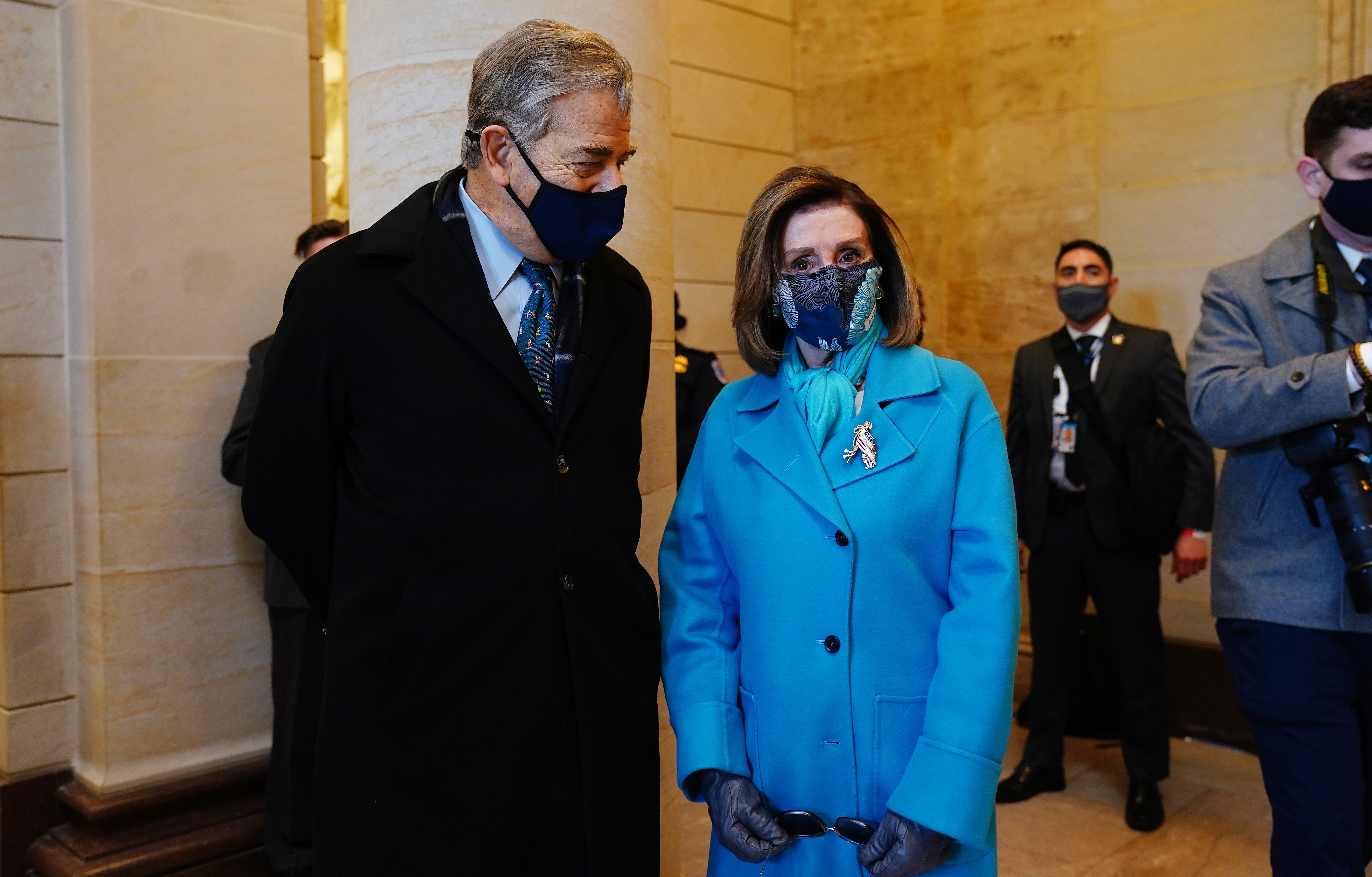 Speaker of the House Nancy Pelosi and her husband Paul.