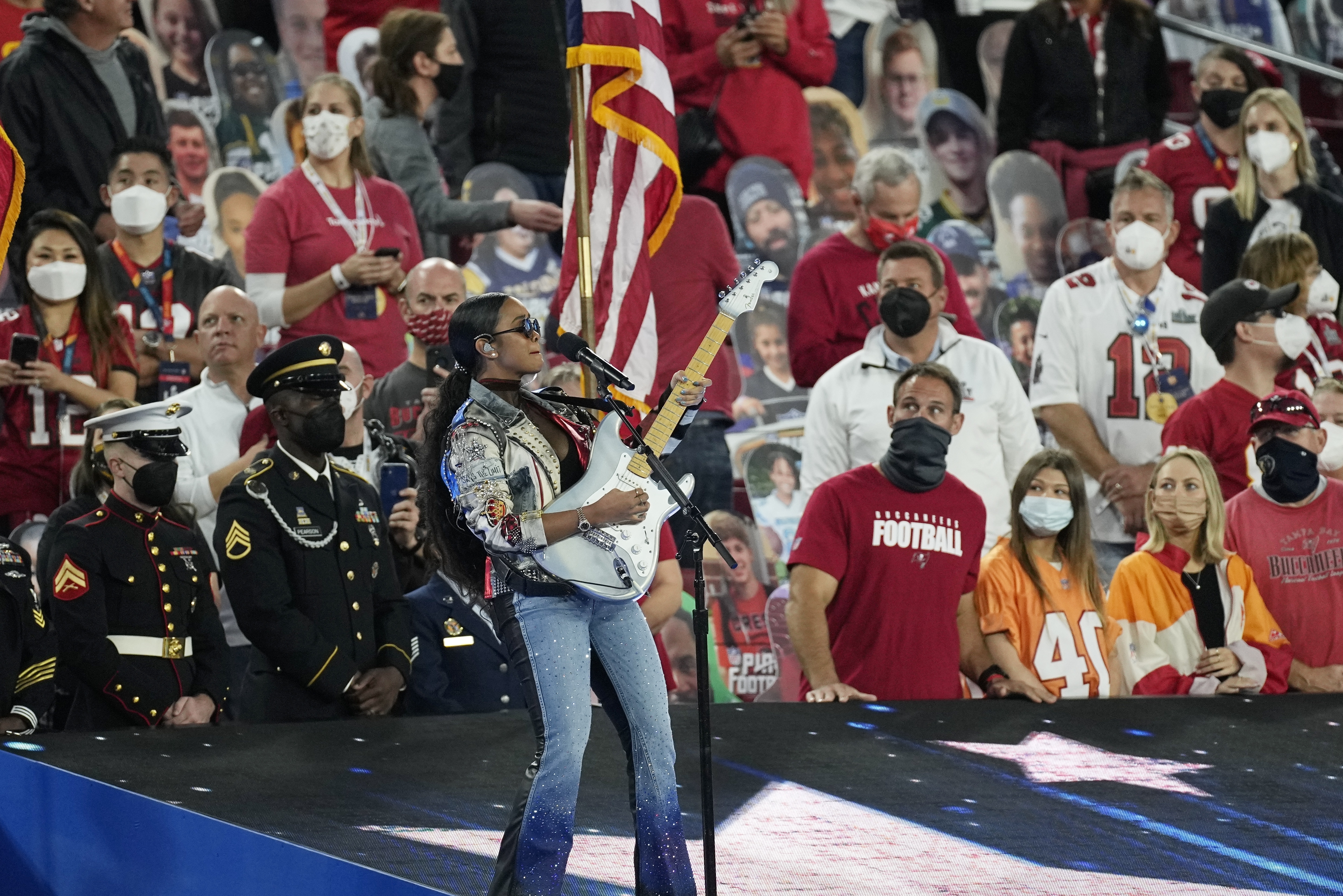 Photos: A look inside the stadium for Super Bowl LV - The Boston Globe