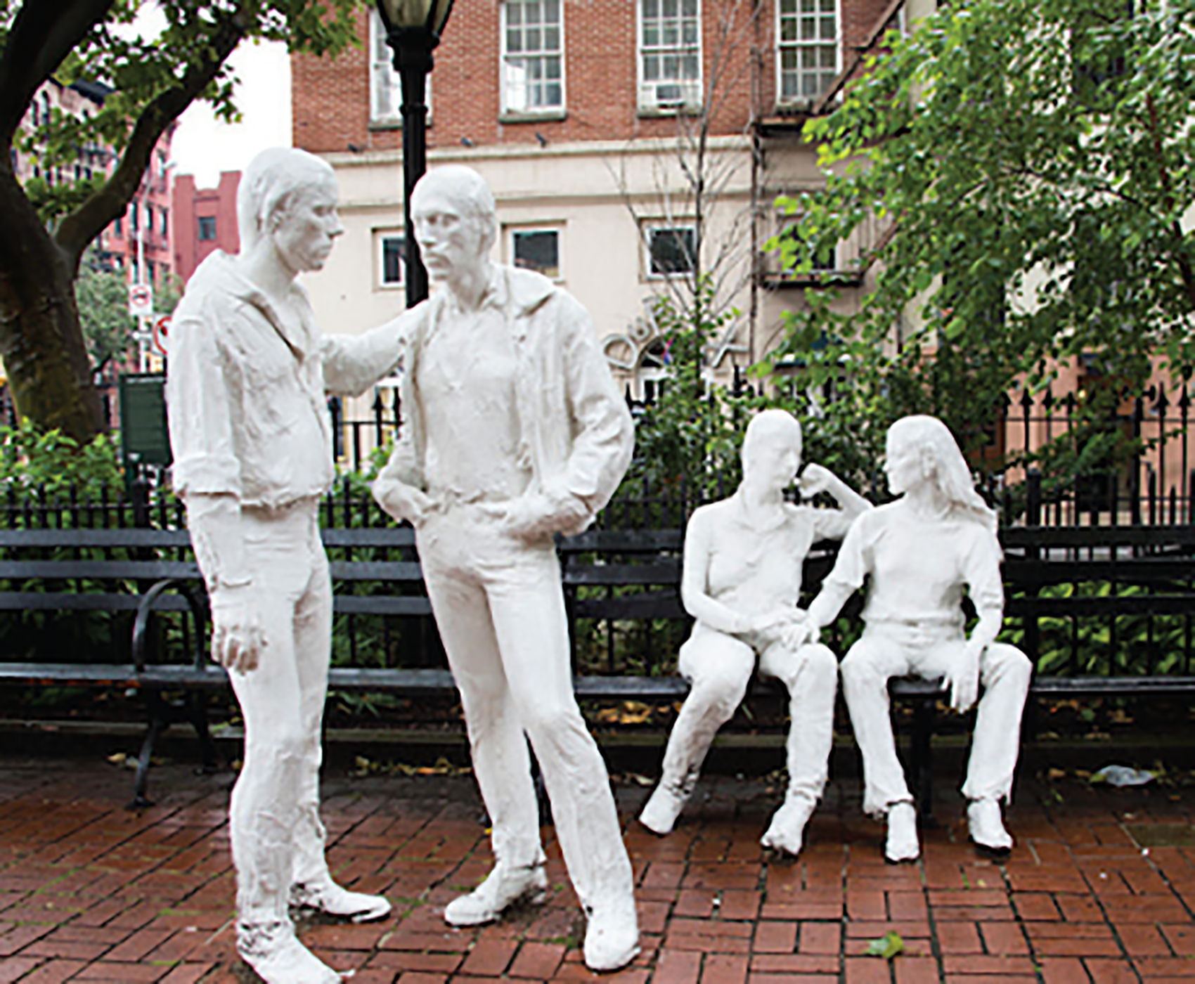 Christopher Park was designated the Stonewall National Monument in 2016 to recognize the 1969 Stonewall Uprising, a key turning point in the LGBT civil rights movement.