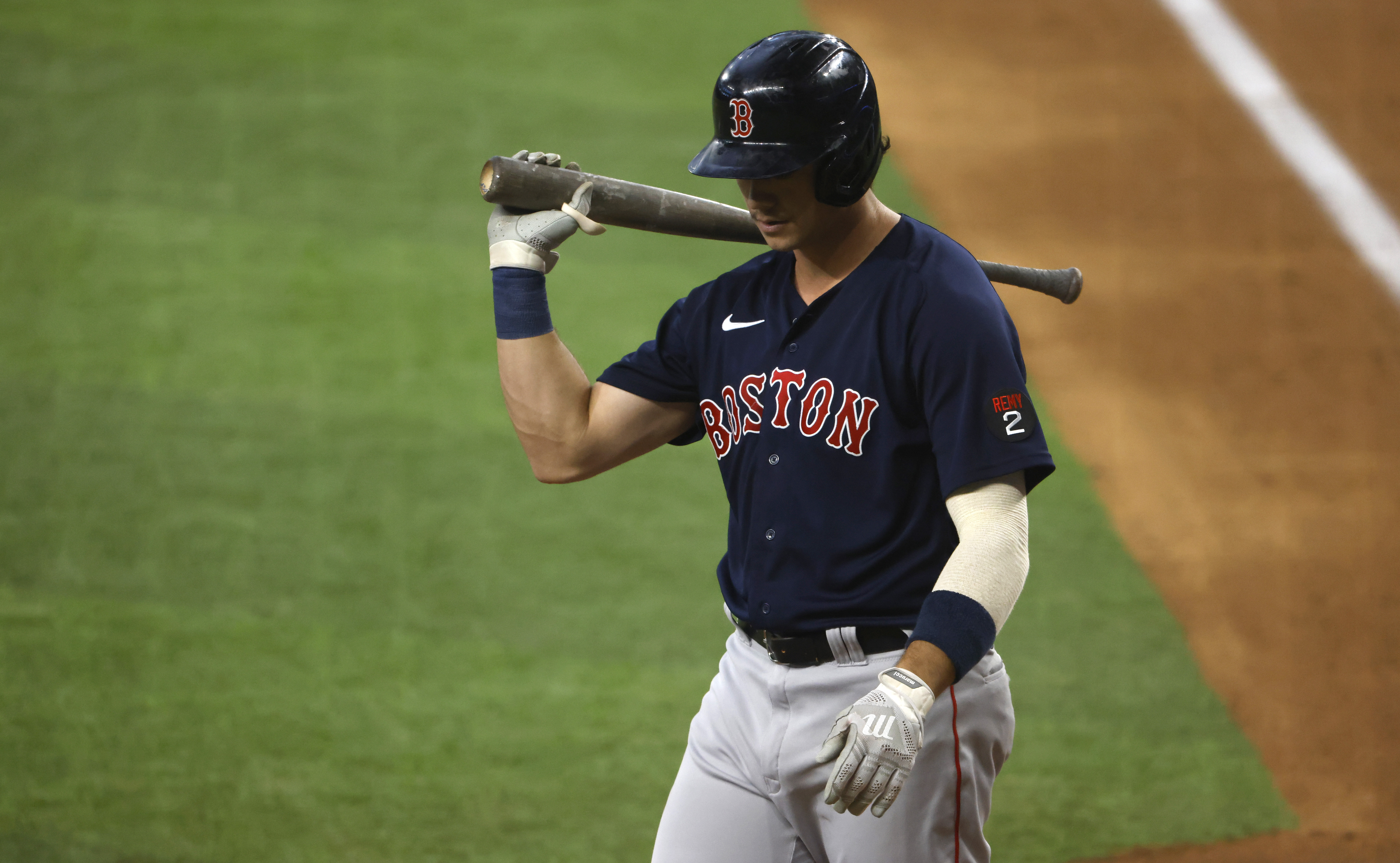 The Red Sox aren't getting much offense from their first basemen