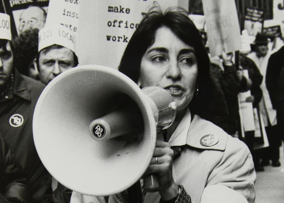 9to5 cofounder Karen Nussbaum, from "9to5: The Story of a Movement."