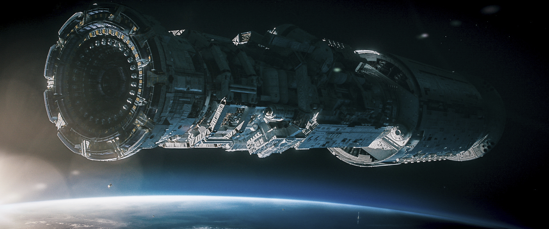 Where all the action is in "Voyagers."