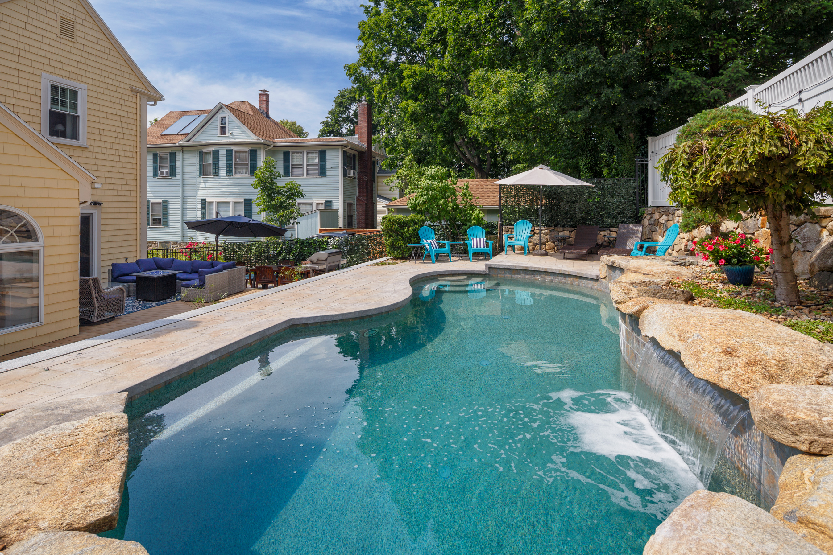 The pool at 14 Kingston Street.